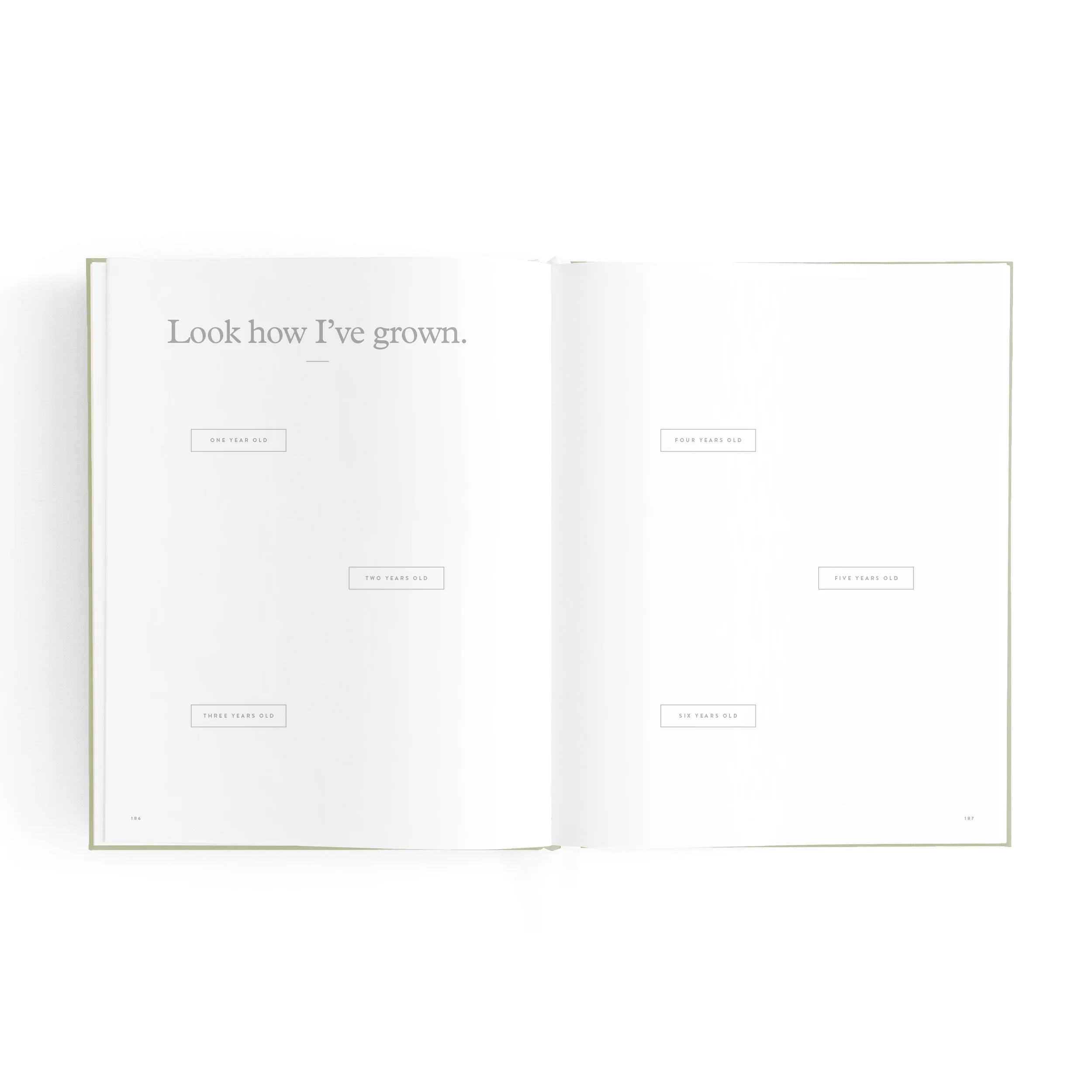 Mini Baby Book - Sage - Image 30
