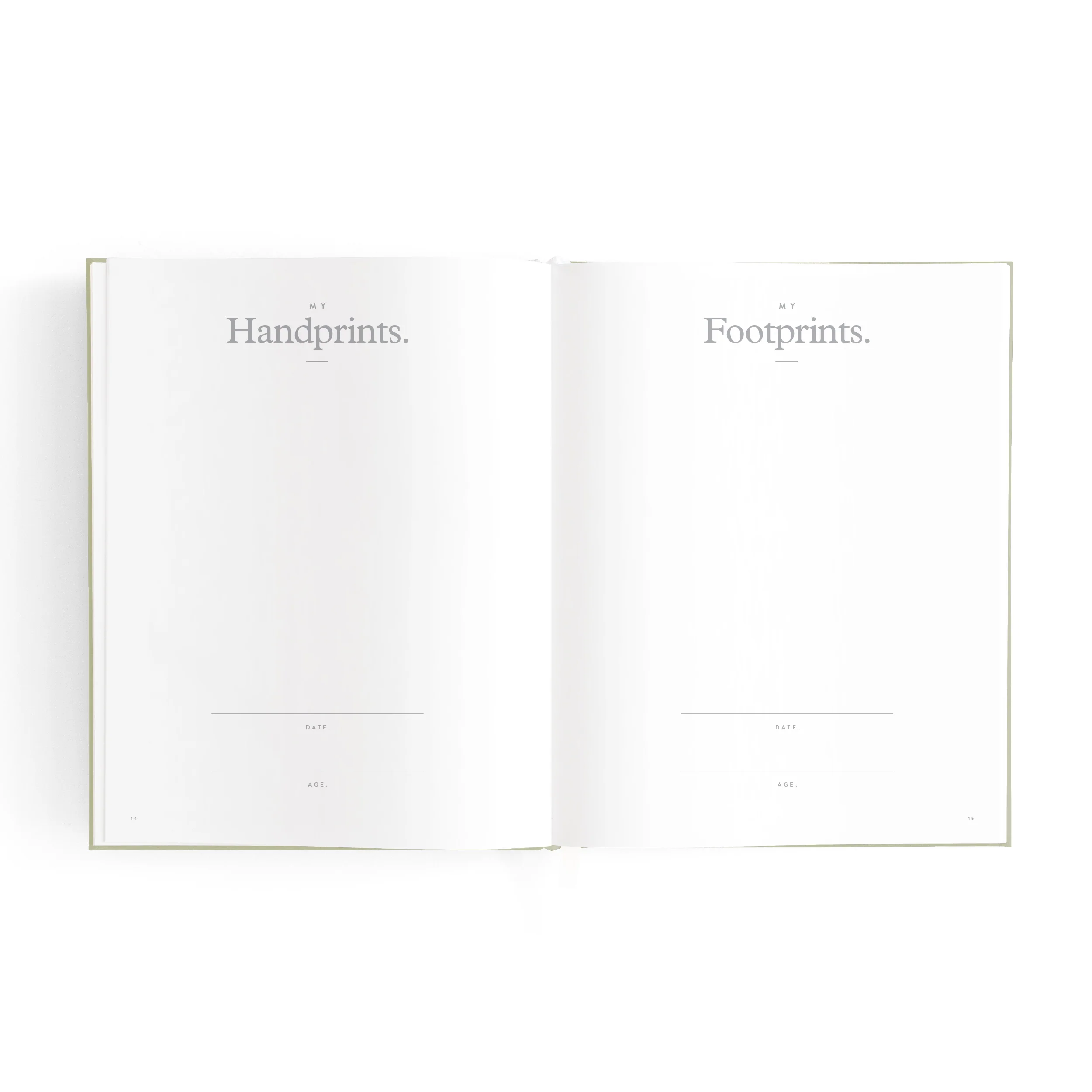 Mini Baby Book - Sage - Image 9