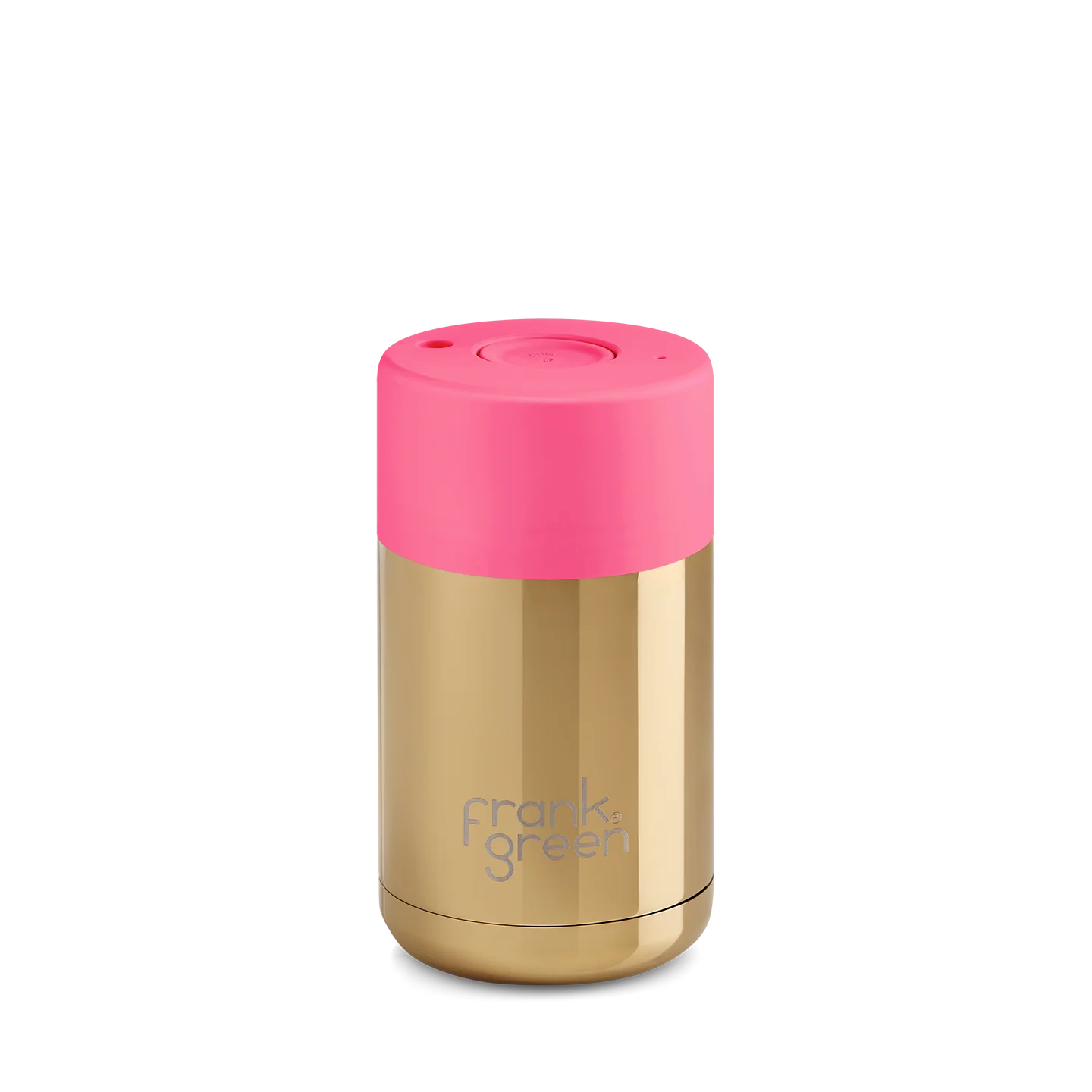 Reusable Cup 295ml - Gold/Neon Pink