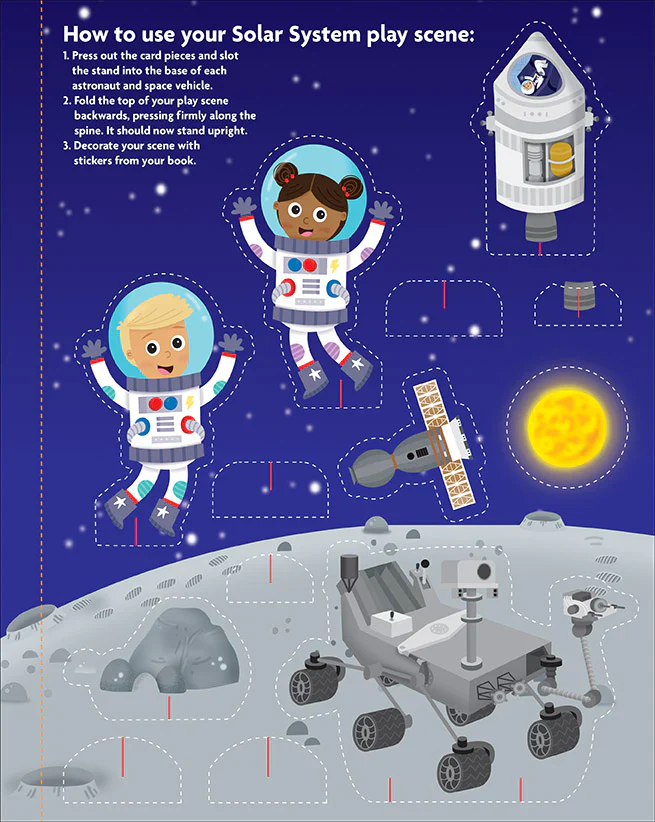 FunFacts - Sticker Activity Book - Solar System - Image 2