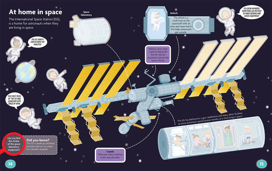 FunFacts - Sticker Activity Book - Solar System - Image 6