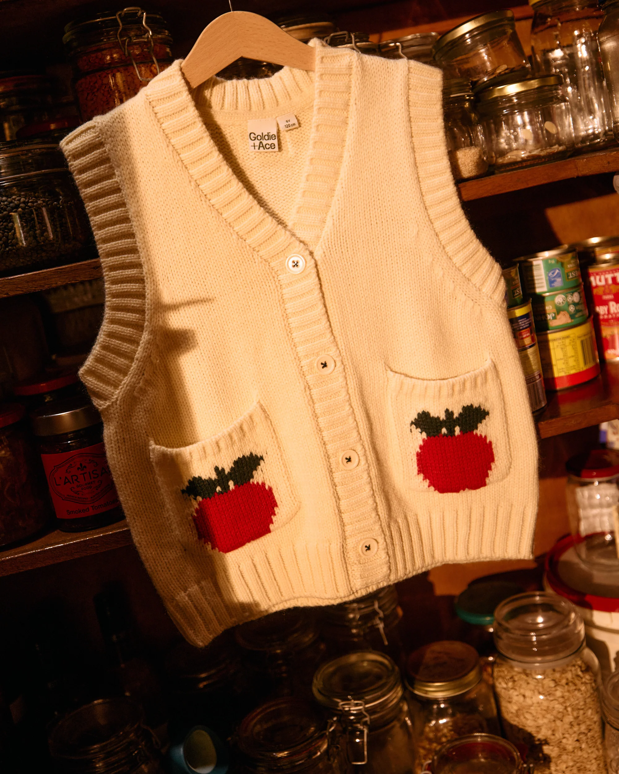 Apple Pocket Knit Vest - Image 3