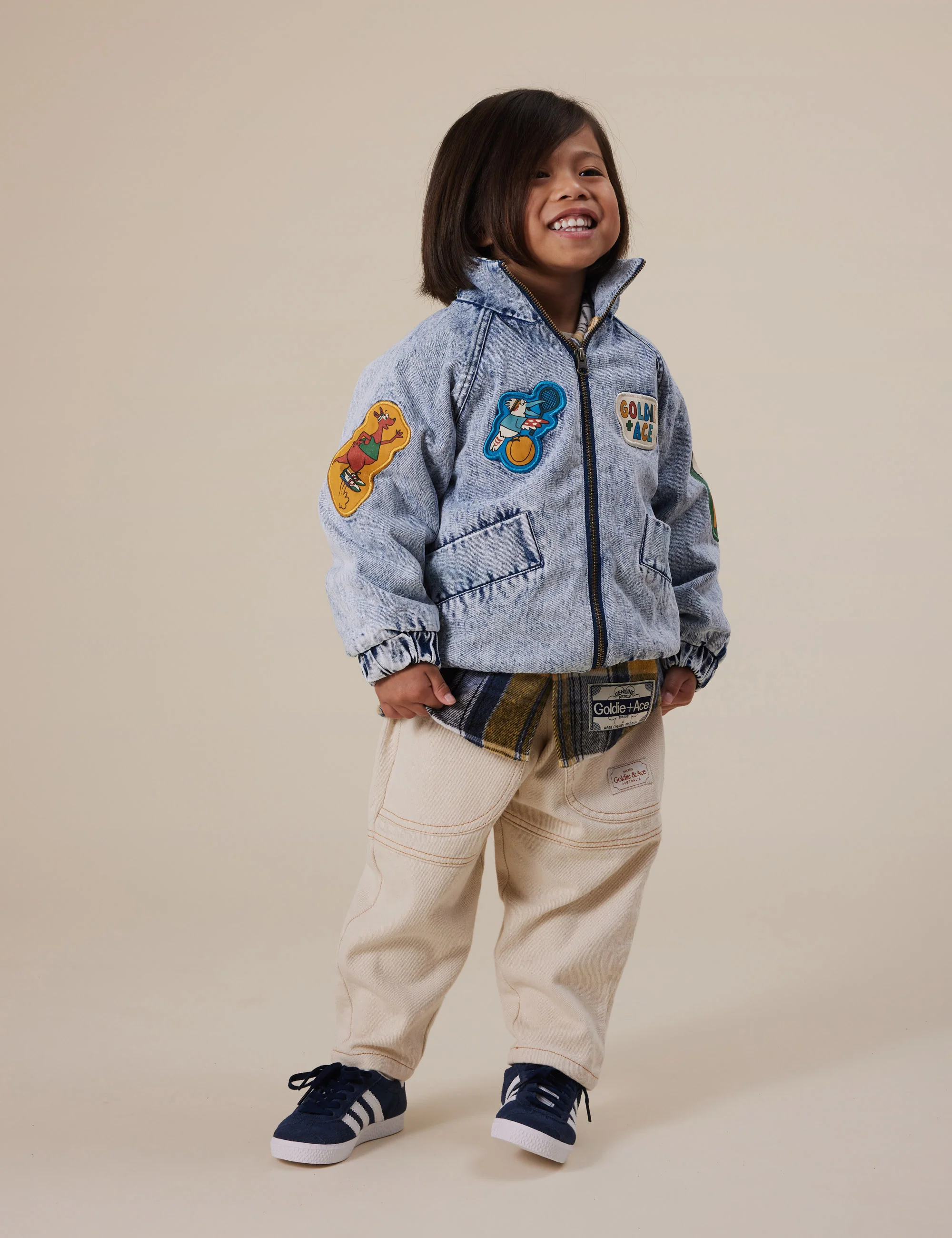 Goldie + Ace Ari Denim Jacket - Image 4