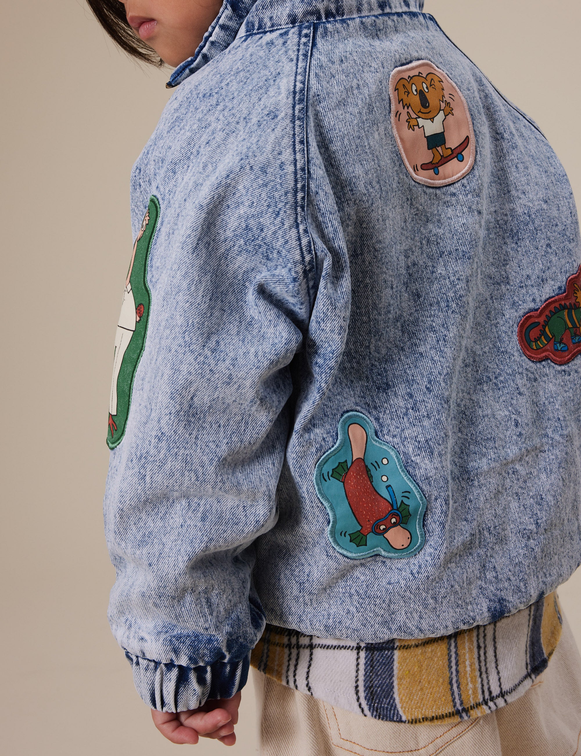 Goldie + Ace Ari Denim Jacket - Image 7