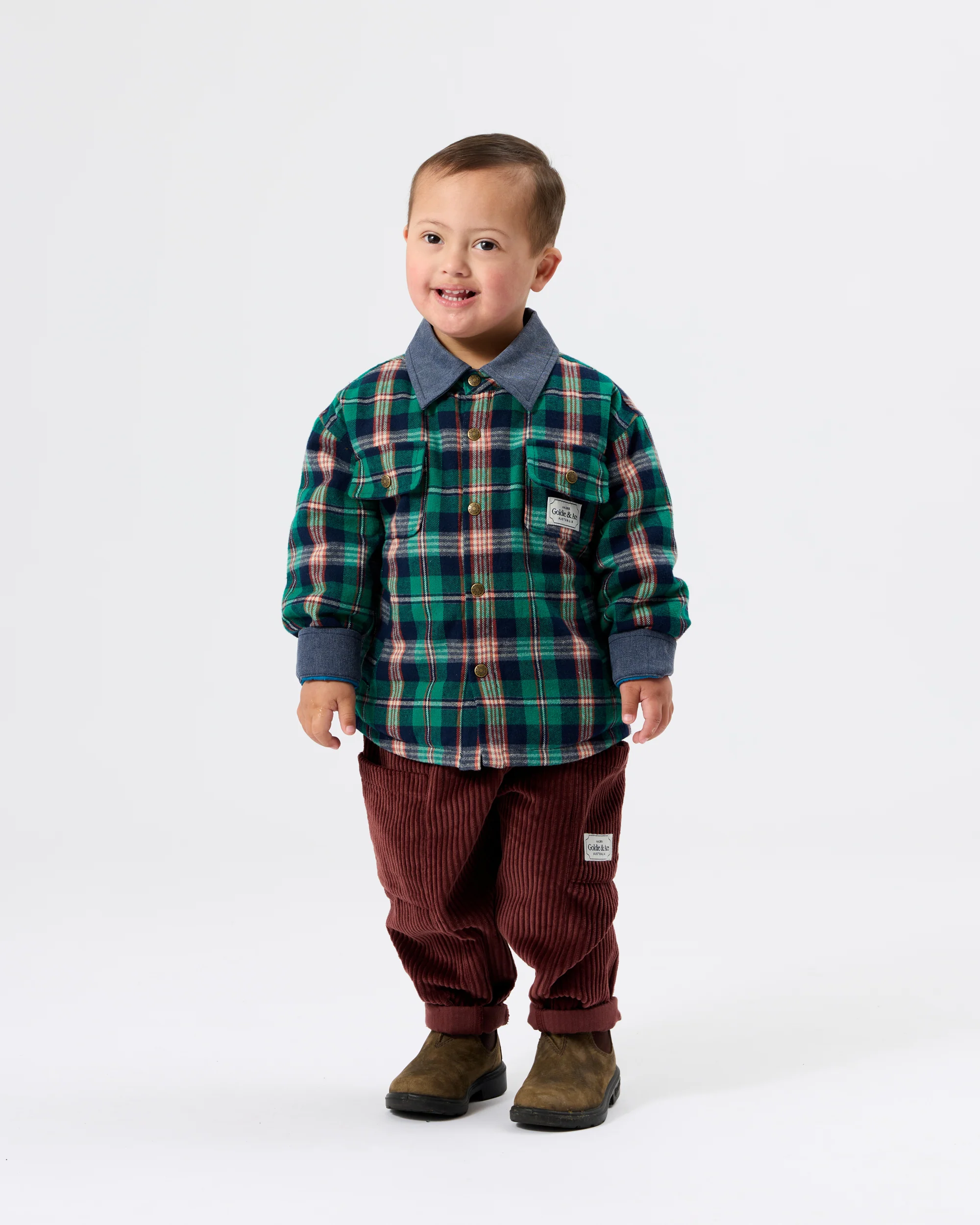 Check Padded Shacket - Image 7