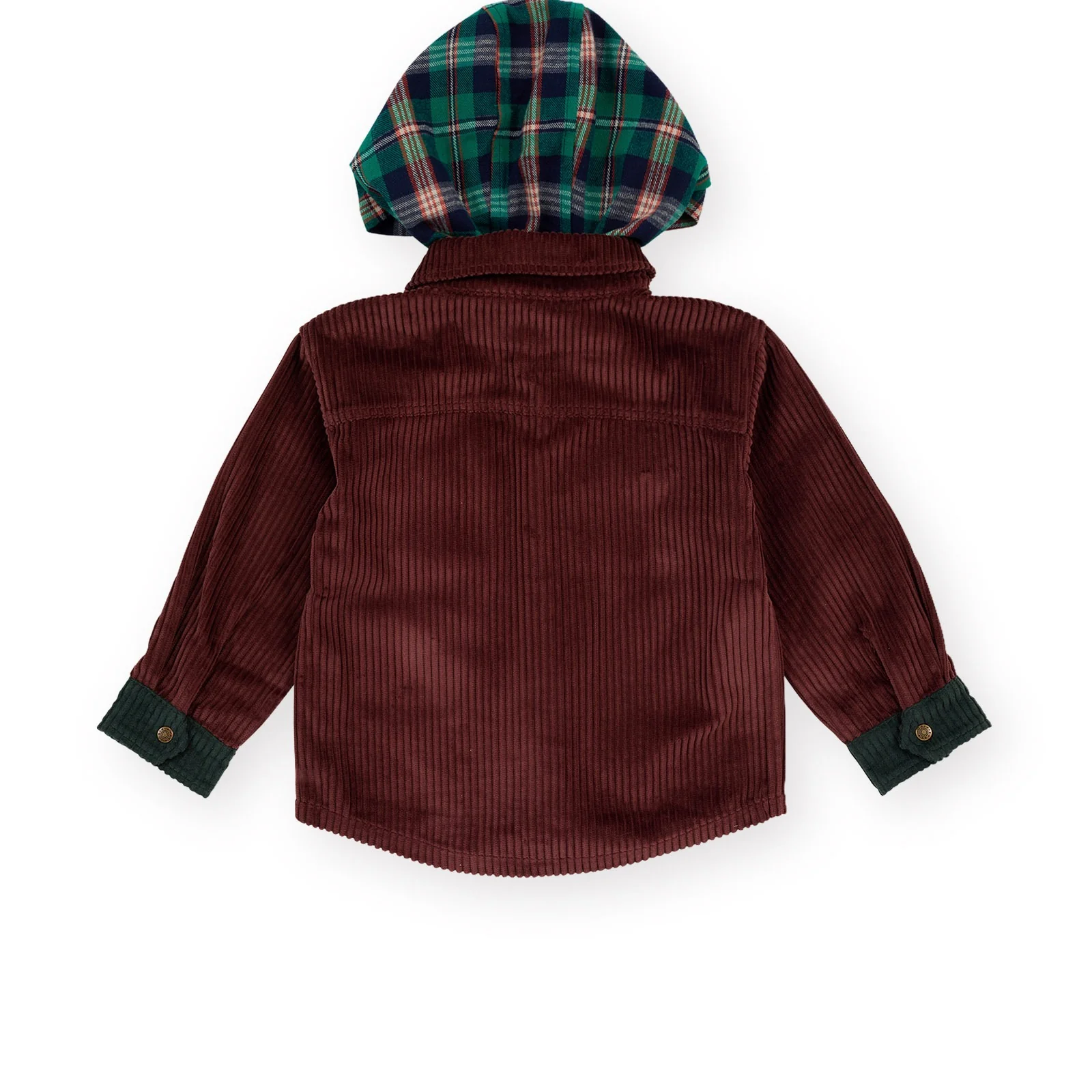 Corduroy Hooded Shirt - Image 6
