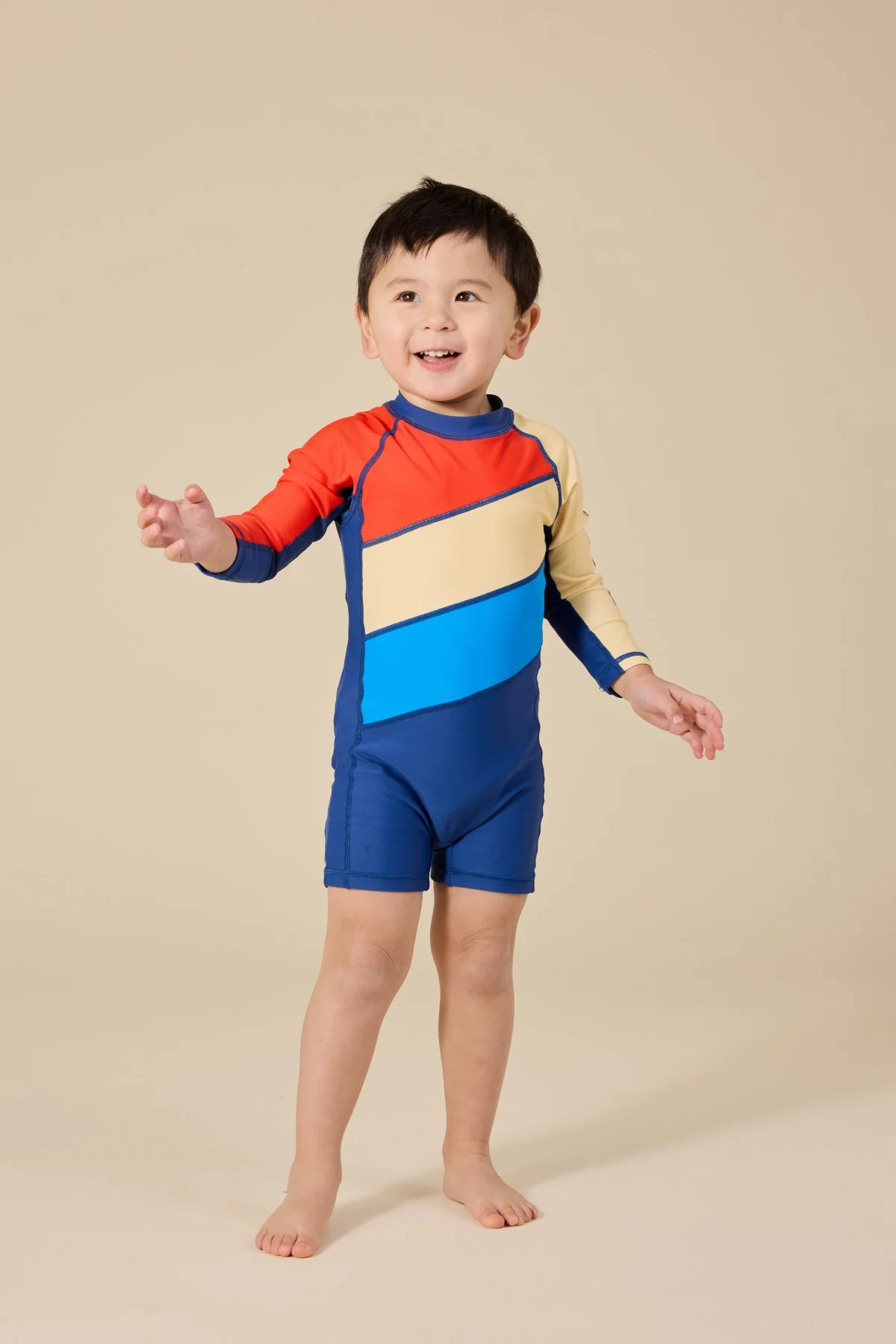 Goldie + Ace Nautical Flag Short Leg Swimsuit - Image 3