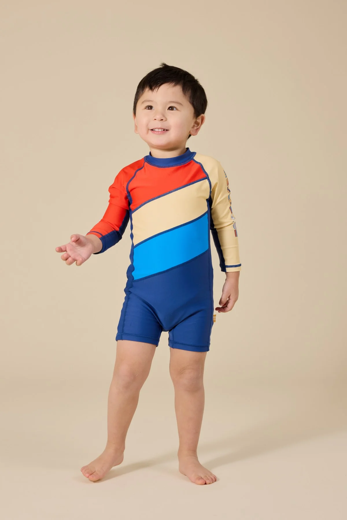 Goldie + Ace Nautical Flag Short Leg Swimsuit - Image 4