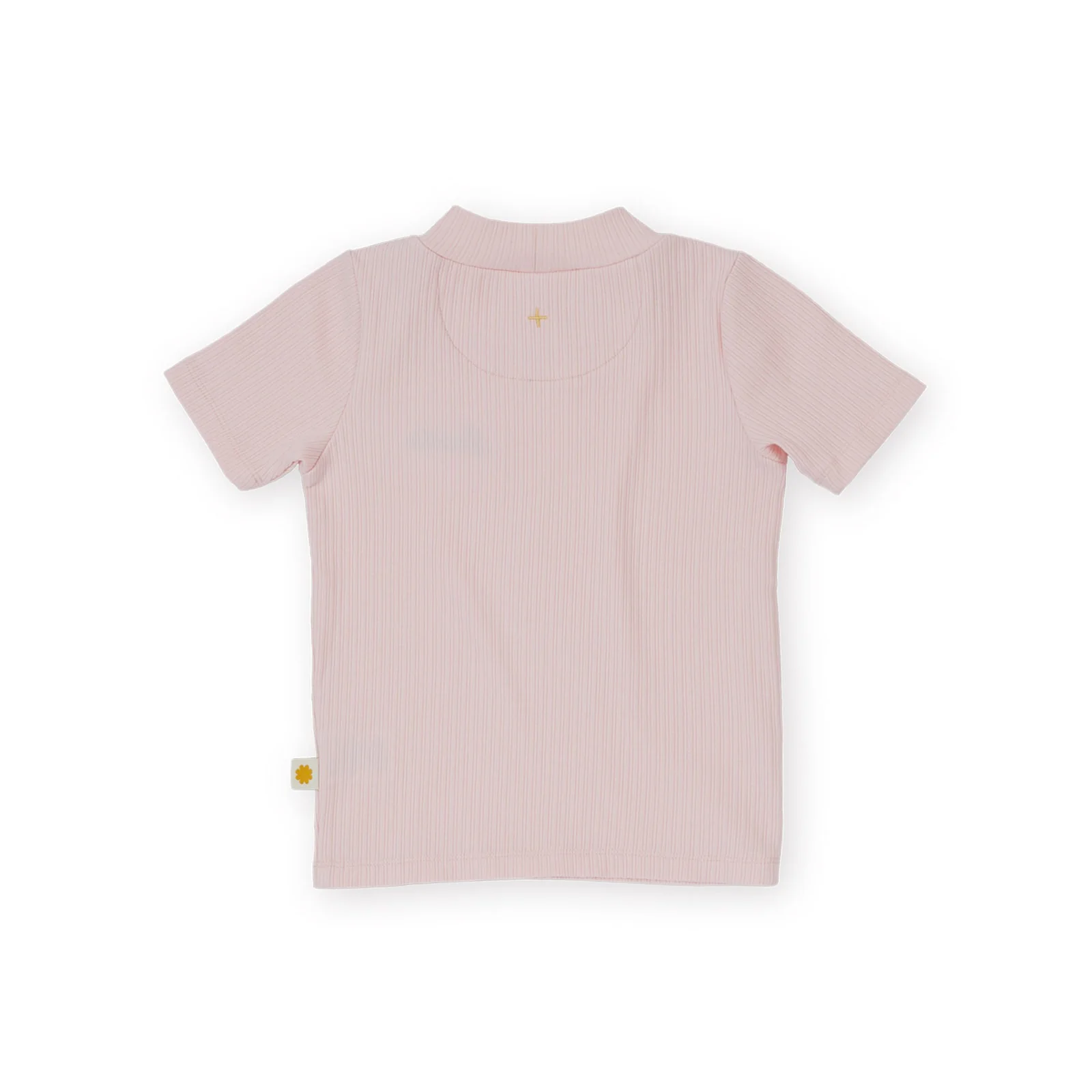 Rib T-Shirt Pink - Image 3