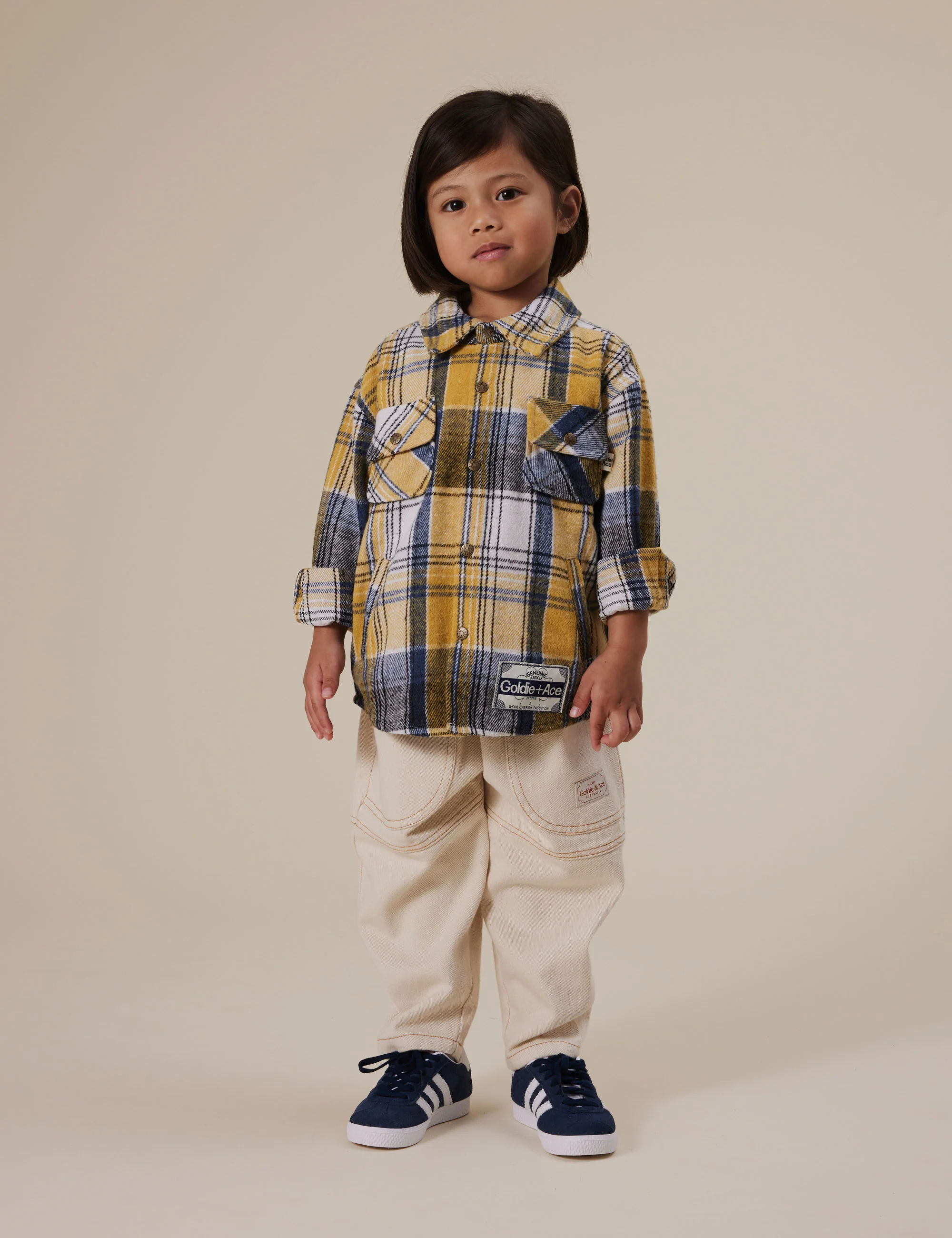 Goldie + Ace Rowan Check Shirt - Image 4