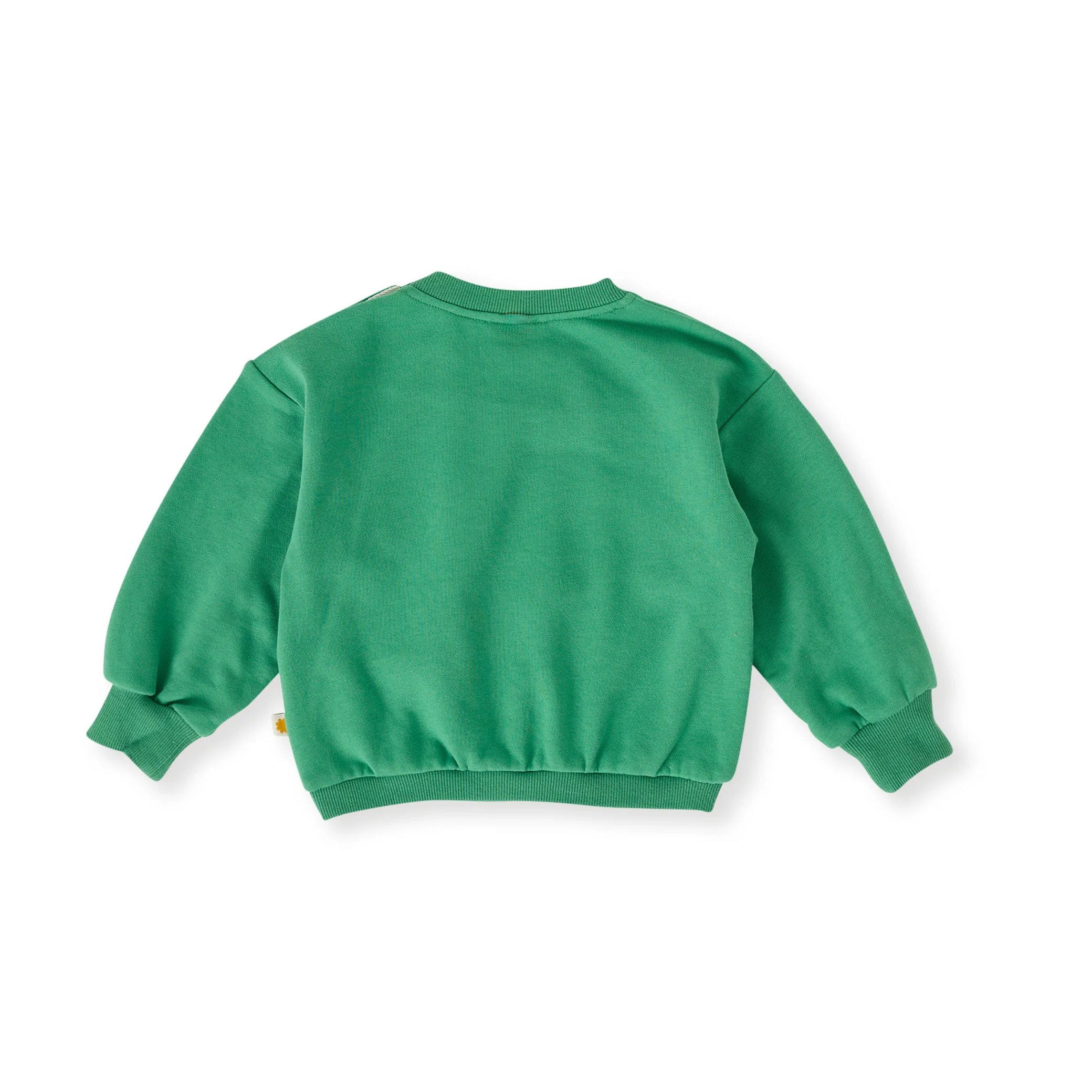 Goldie + Ace Sunshine Piped Panel Sweatshirt - Fern/Vanilla - Image 7