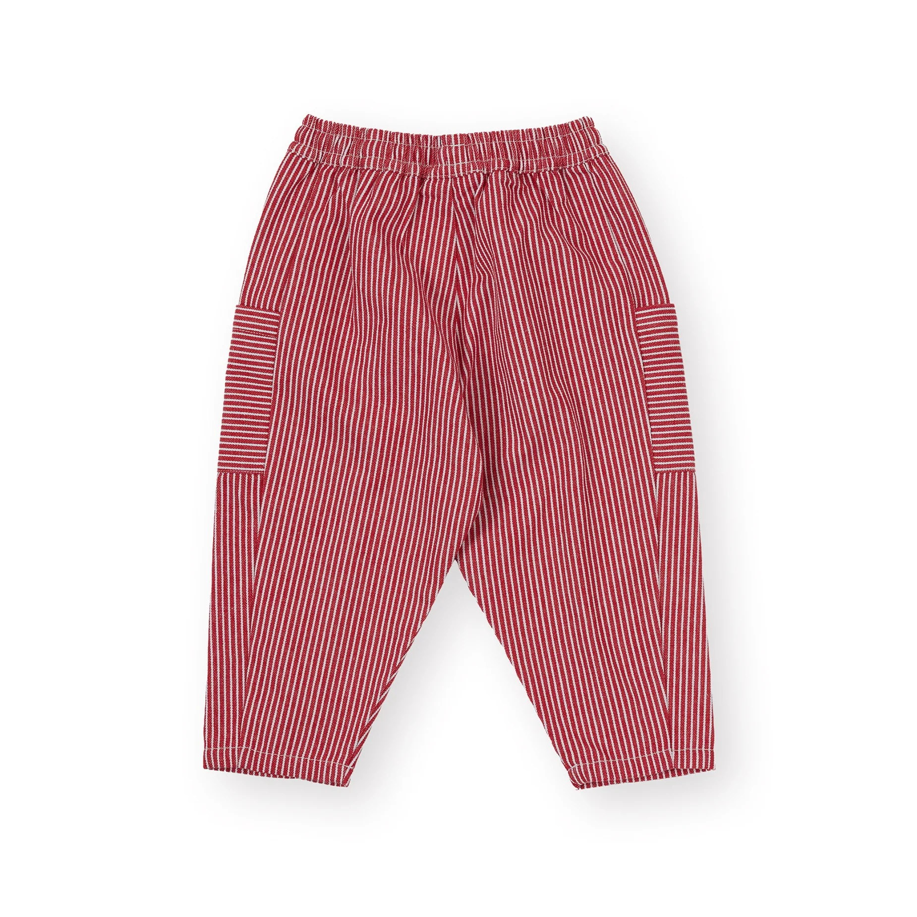 Twist Stripe Kit Pocket Pant Red - Image 3