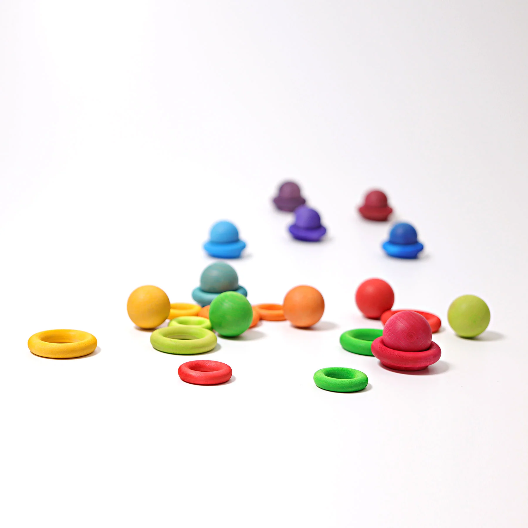 Balls Small Rainbow, set of 12 - Image 4