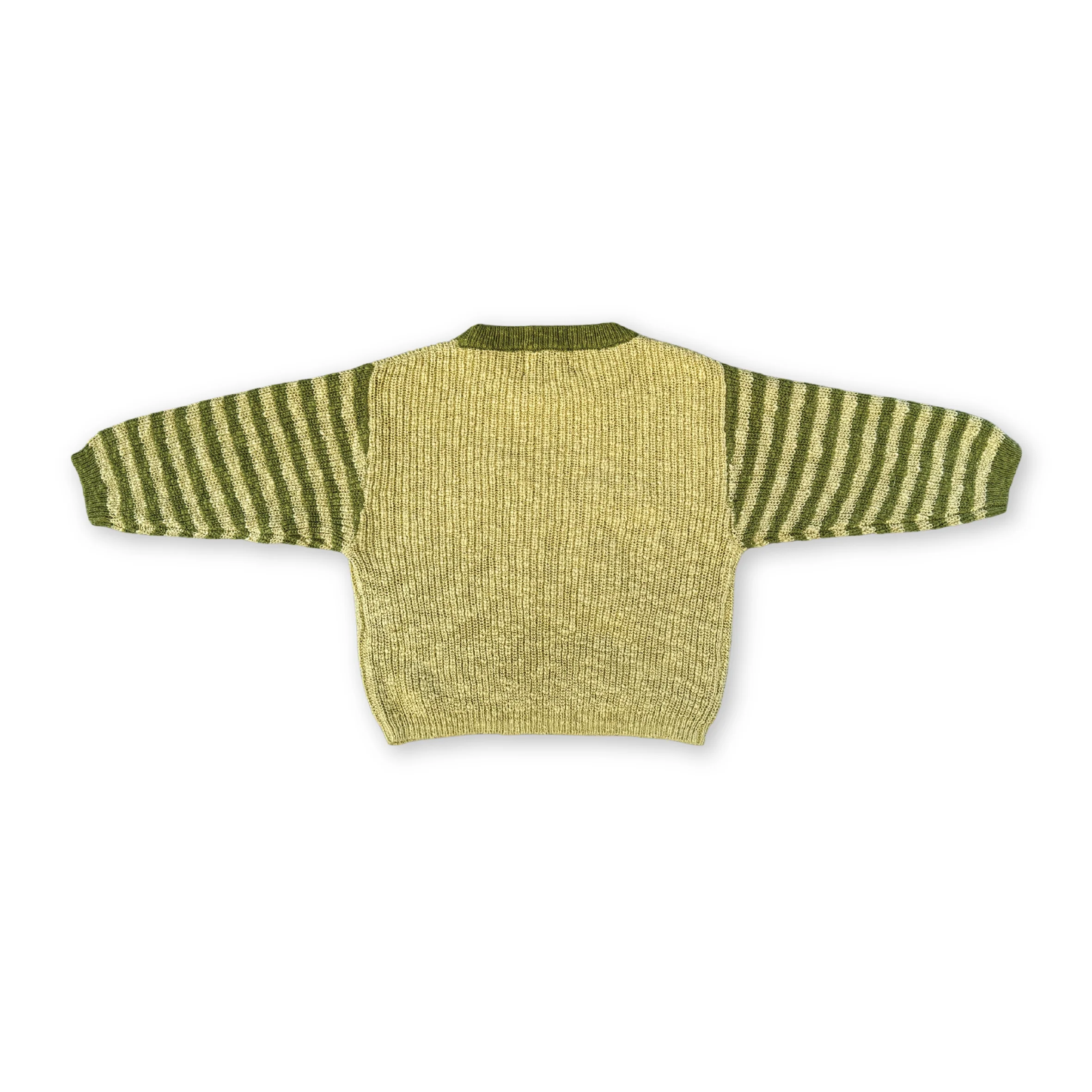 Organic Candy Cane Christmas Jumper - Image 7
