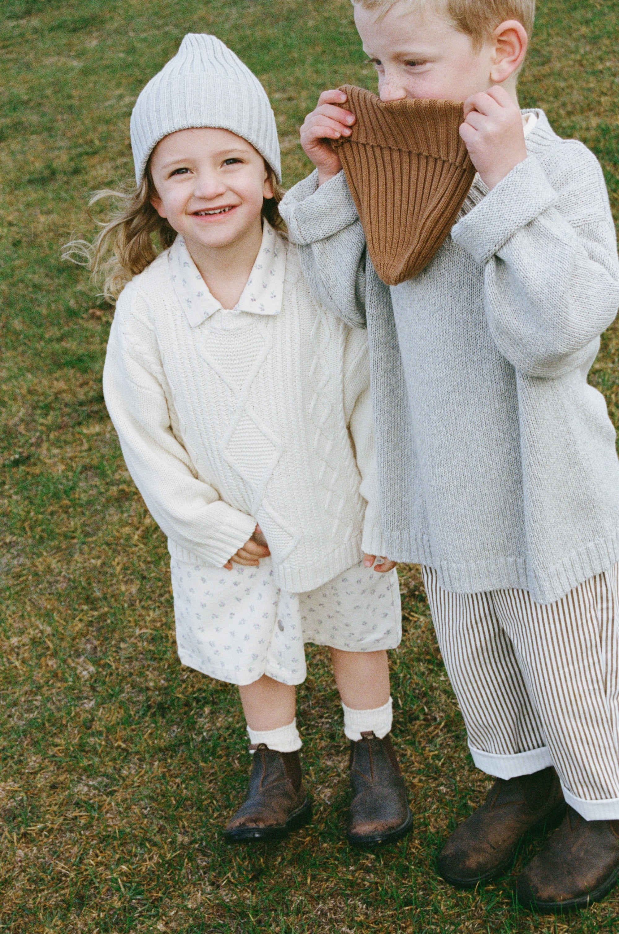 Chunky Cable Knit Pull Over - Milk - Image 3
