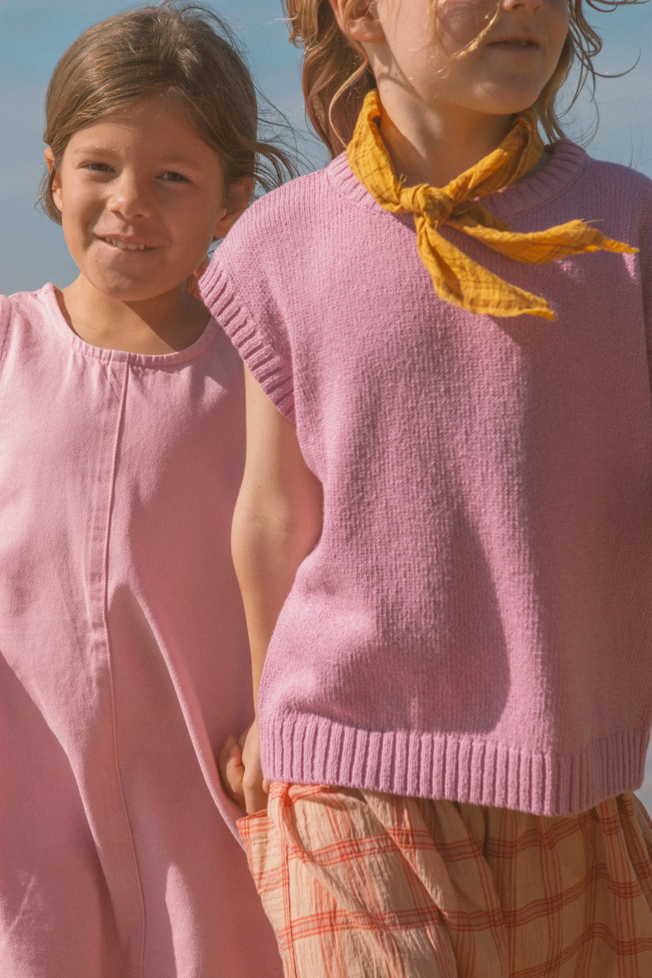 Jersey Knit Vest - Raspberry - Image 2