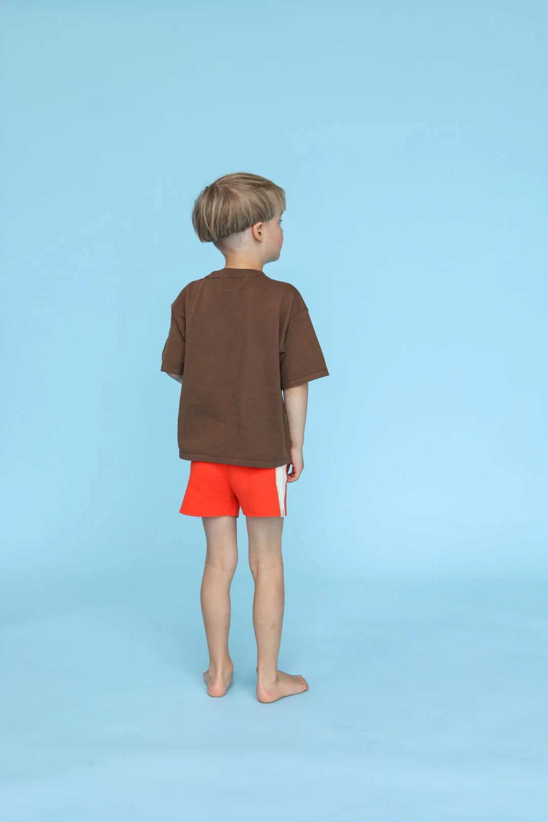 Grown Knitted Pocket Tee - Cafe - Image 3