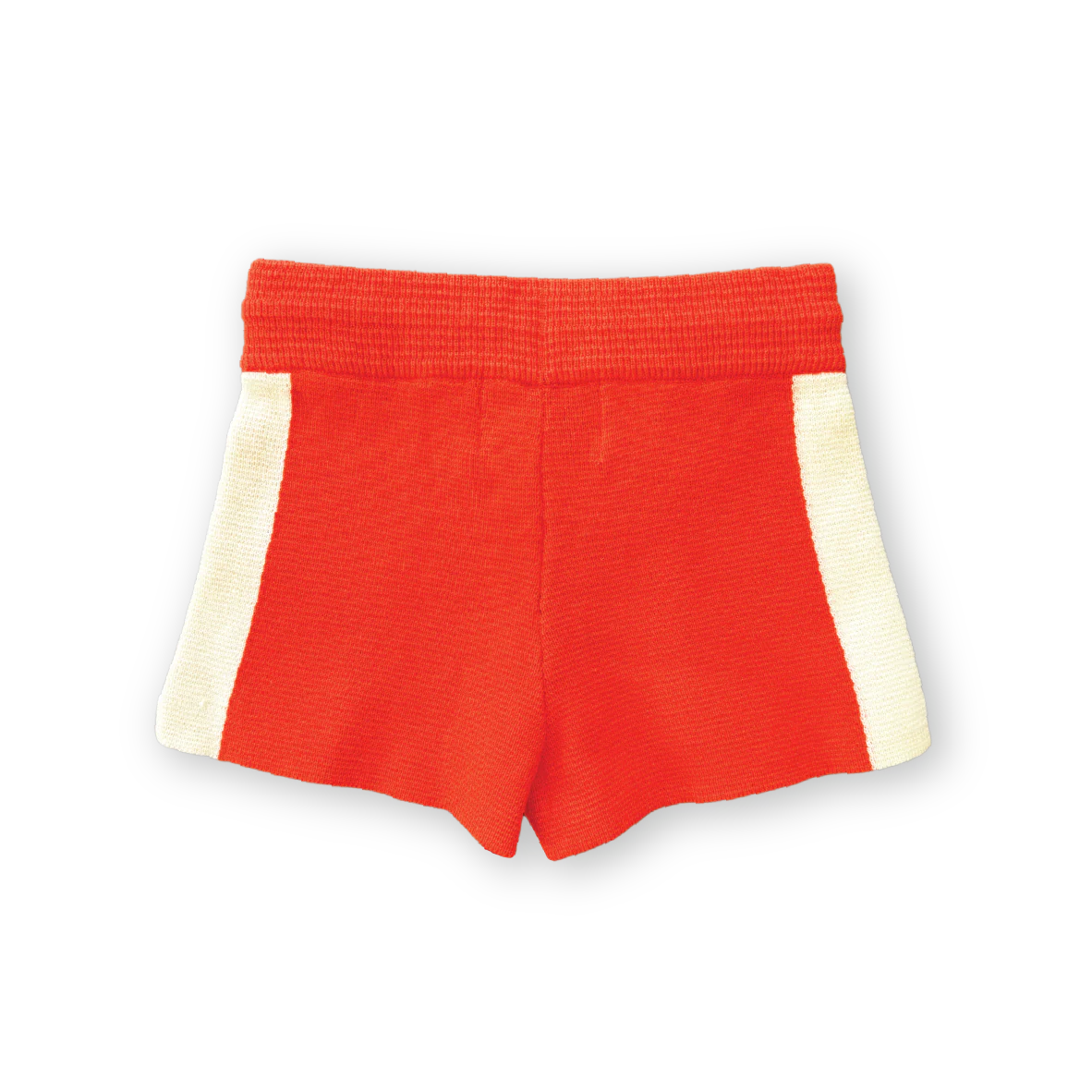 Grown Milano Knitted Shorts - Rosso - Image 4