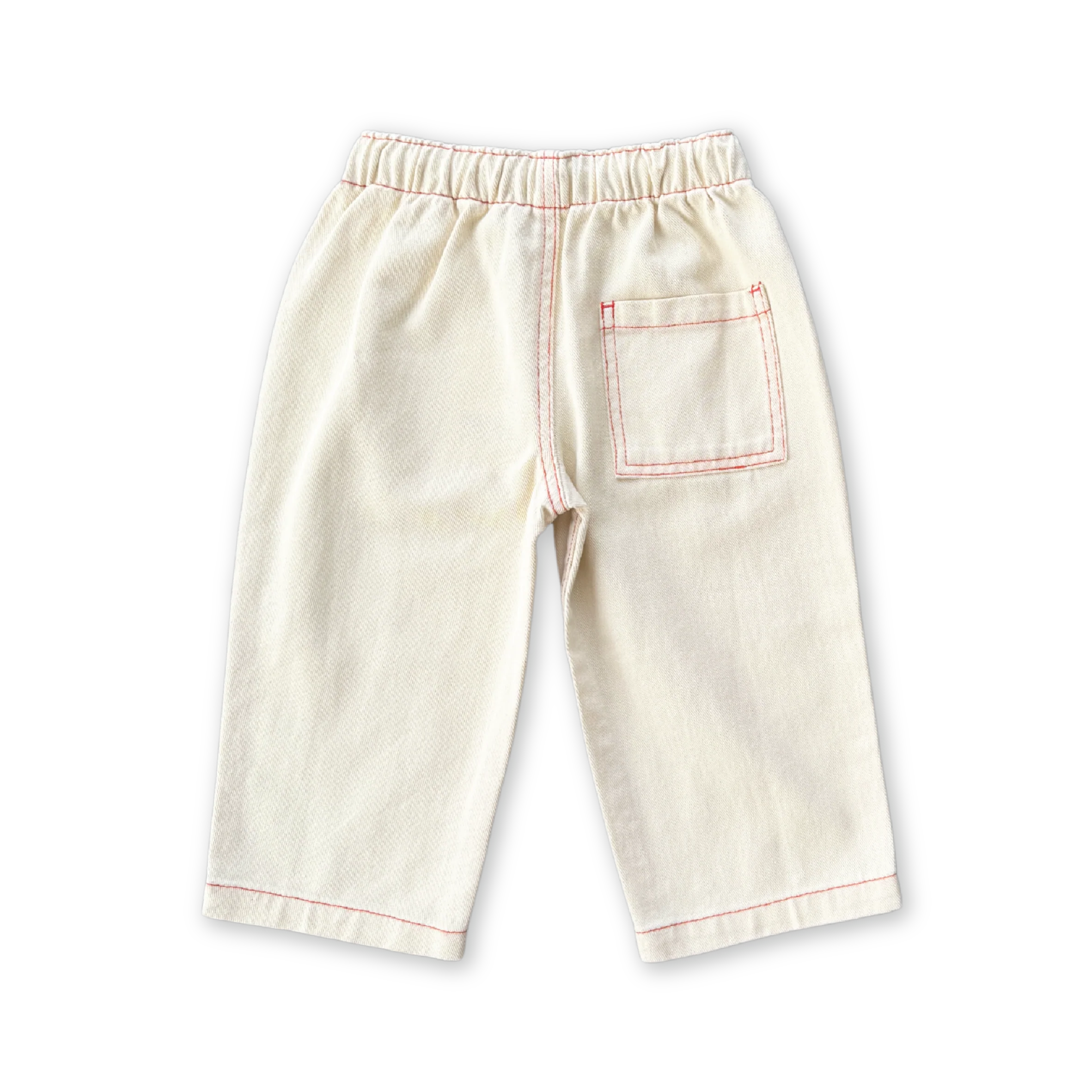 Organic Everyday Denim Pant - Milk - Image 5