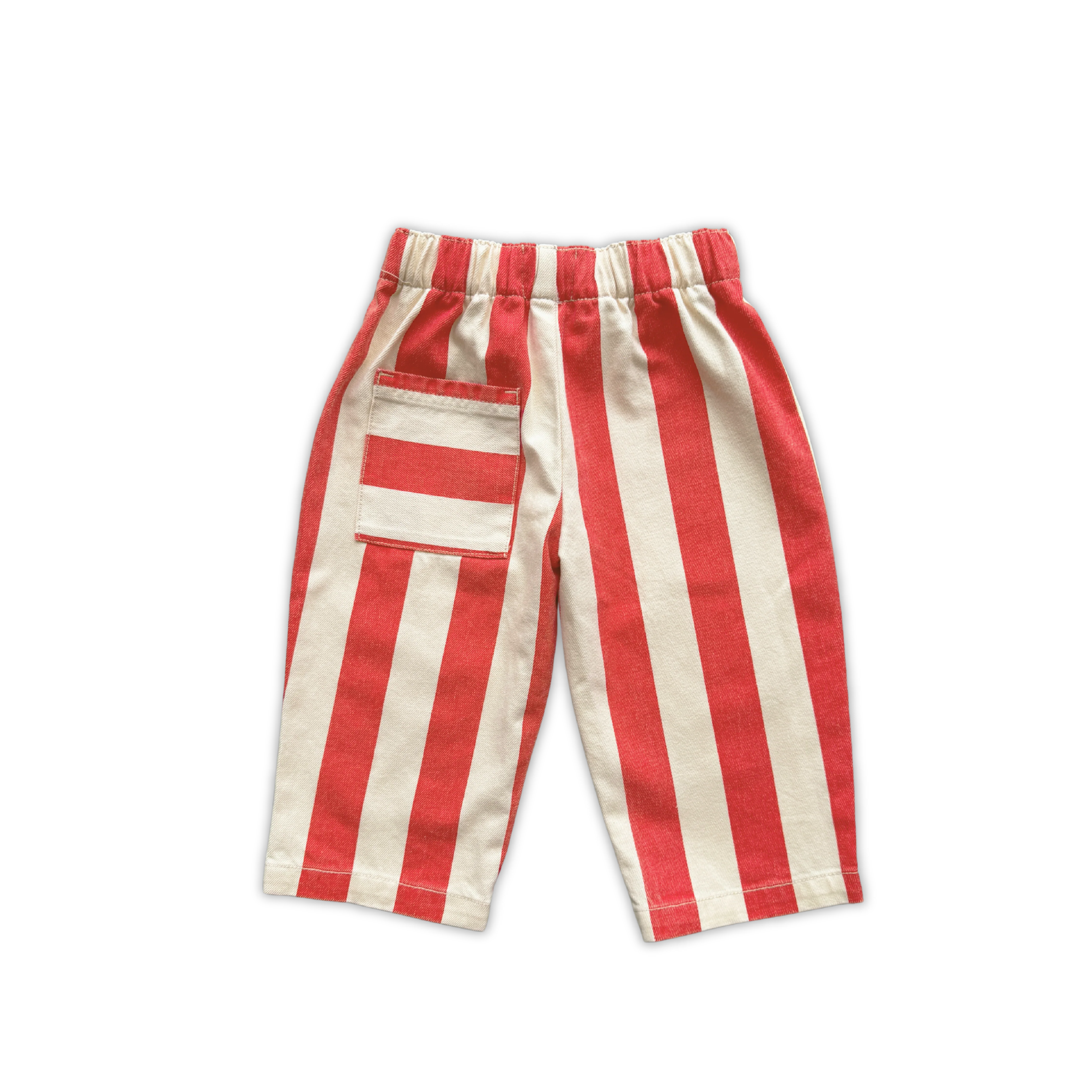 Organic Everyday Stripe Pant - Sauce - Image 6