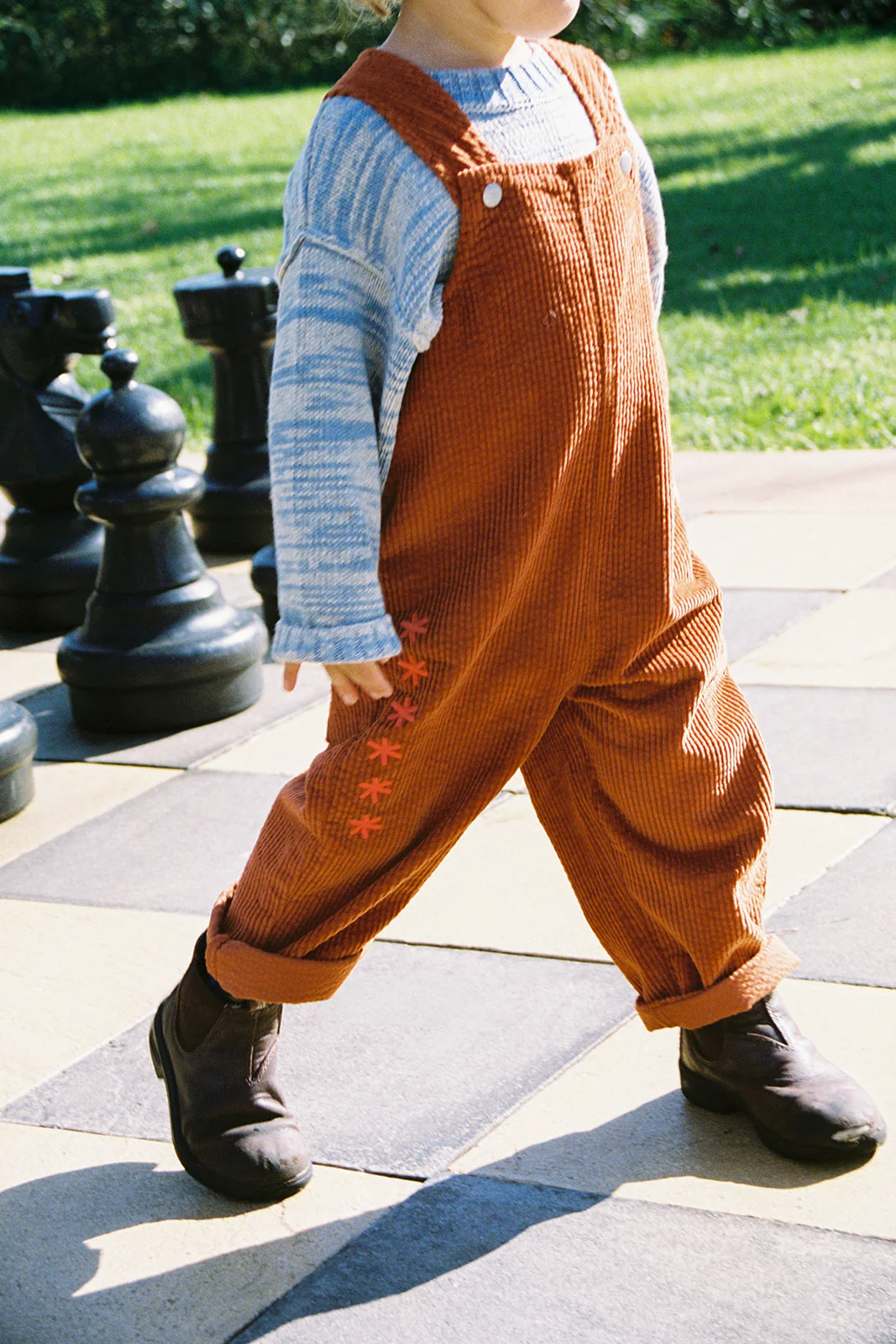 Organic Knit Pull Over - Space Dye - Image 3