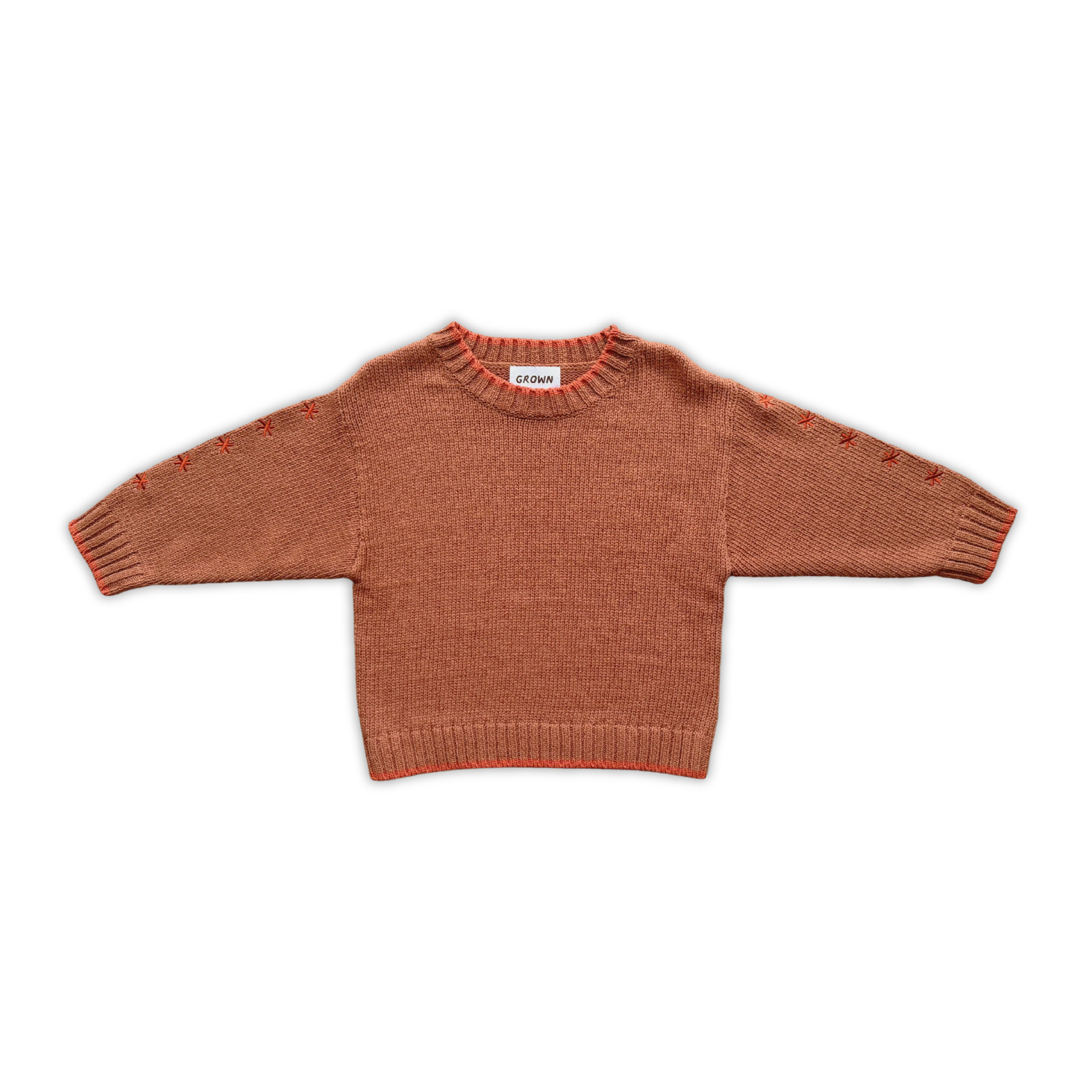 Organic Starlight Knit Pull Over - Earth