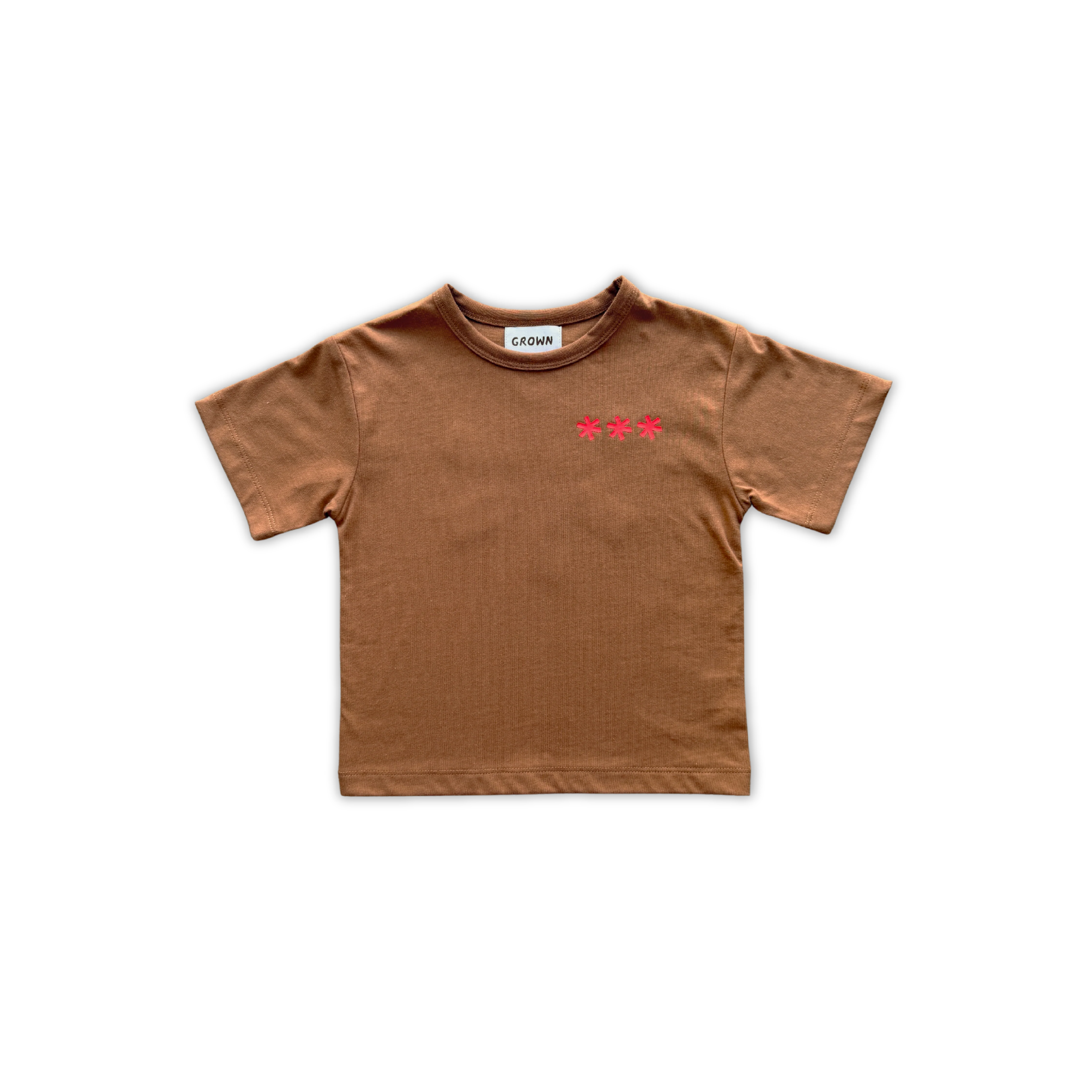 Organic Starlight Tee - Dark Earth