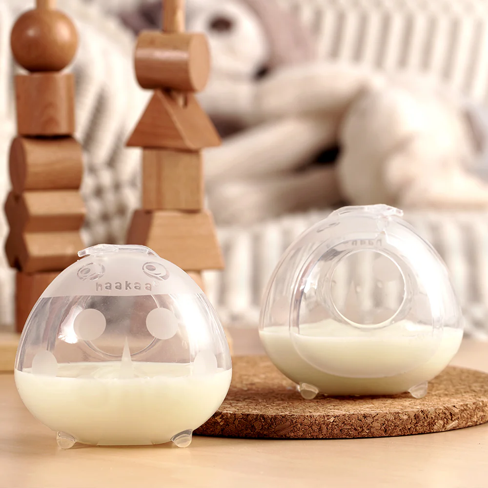 Ladybug Silicone Breast Milk Collector 2 pack - 75ml - Image 2