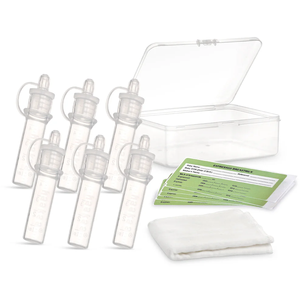 Silicone Colostrum Collector Set Pre Sterilised - 6 pack - Image 3
