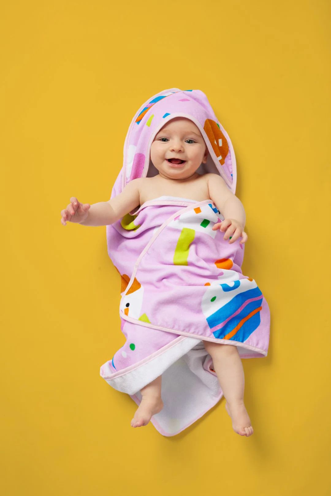 Halcyon Nights Baby Hooded Towel Sundae Fun Day - Image 2