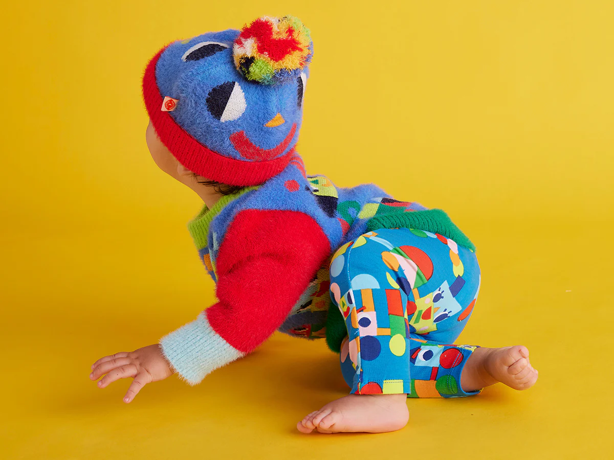 Baby Yoga Leggings - Rainbow Express - Image 2