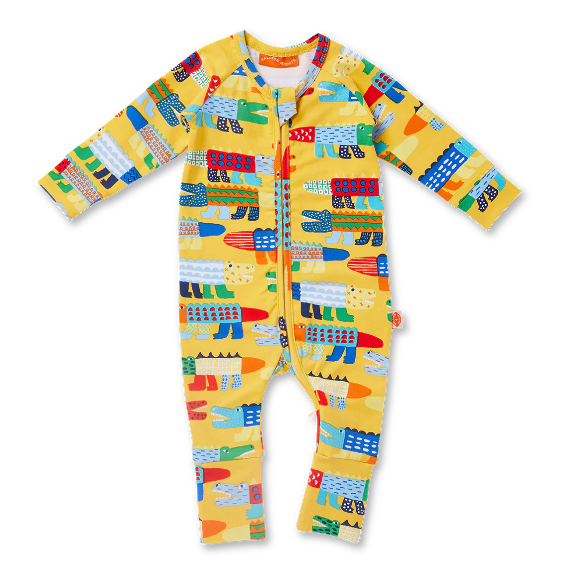Halcyon Nights Chomp Chomp Long Sleeve Zipsuit