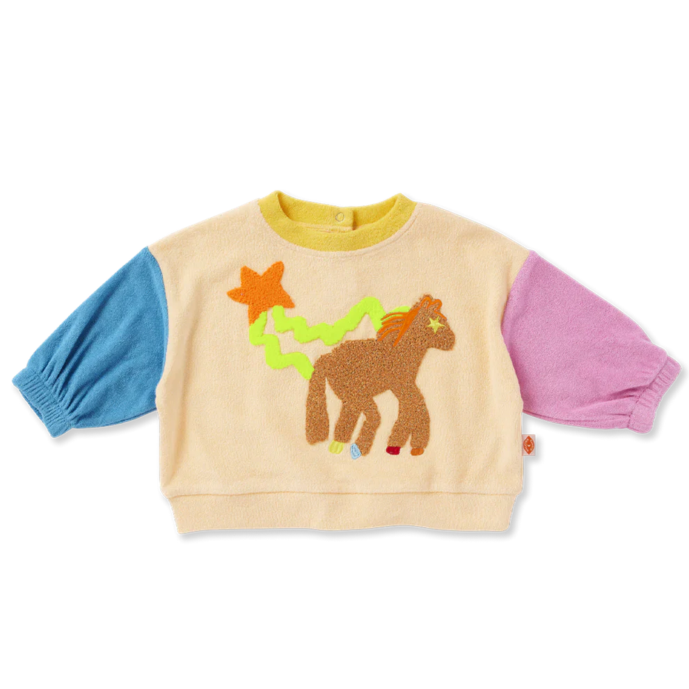 Giddy Up Terry Sweater