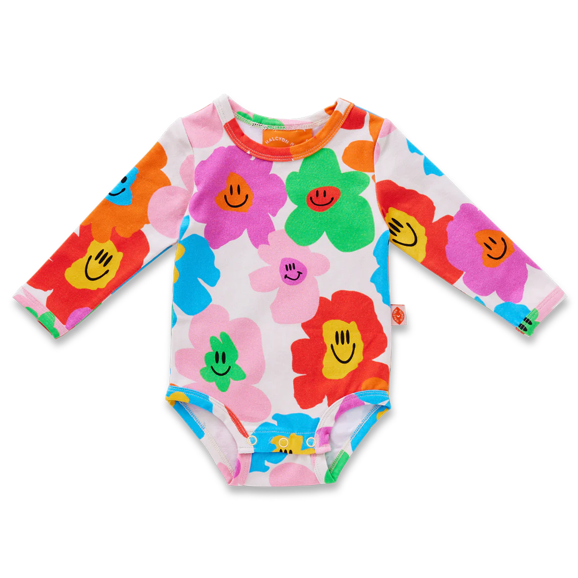 Hej Blomma! Long Sleeve Bodysuit