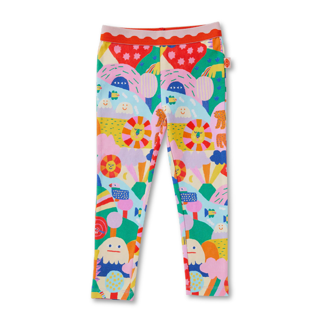 Kids Leggings - Rainbow Valley