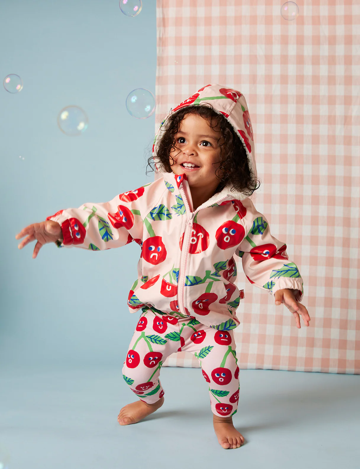 Kids Raincoat - Cheeky Cherry - Image 2