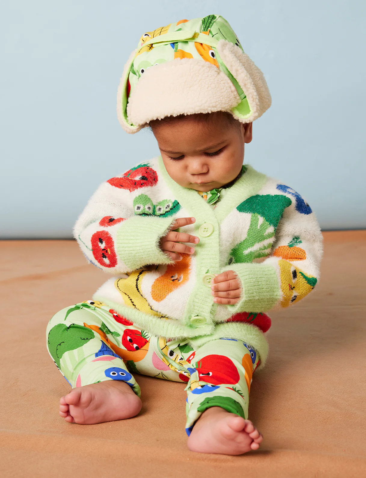 Knit Cardigan - Happy Harvest - Image 2