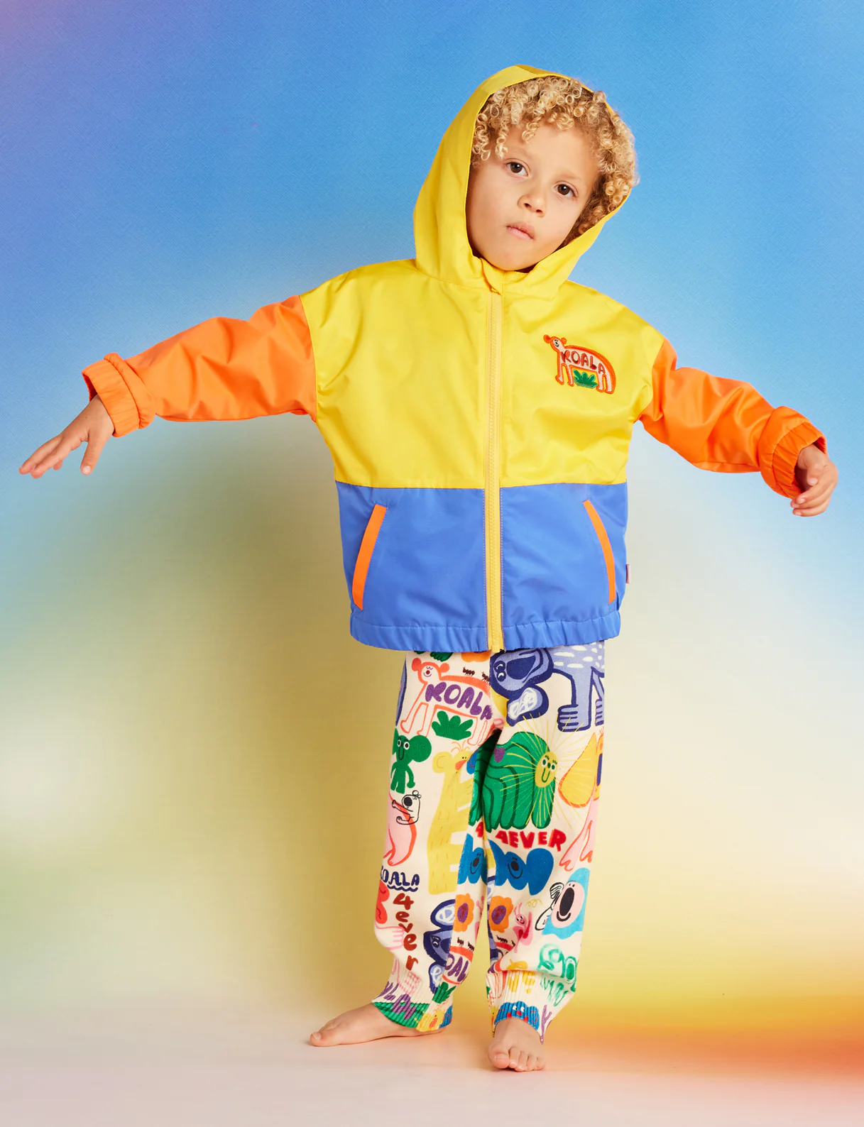 Koala 4ever Spray Jacket Yellow - Image 5