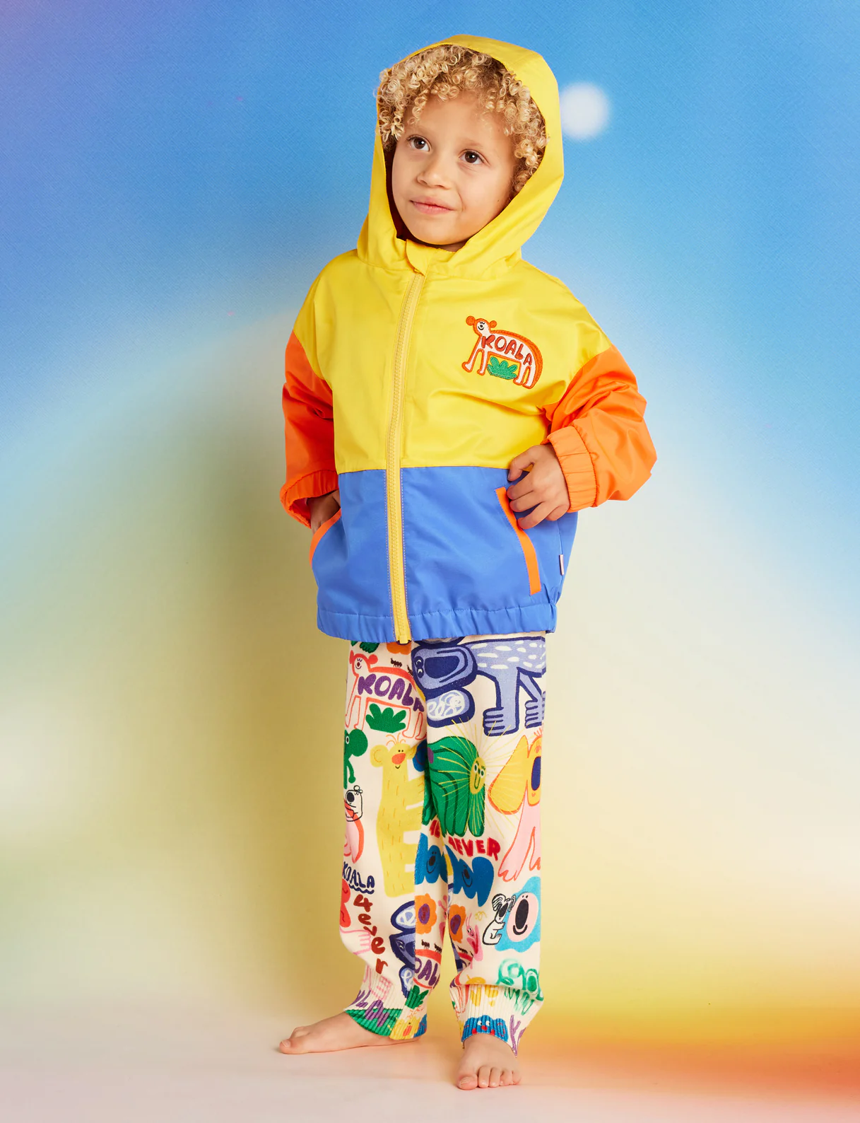 Koala 4ever Spray Jacket Yellow - Image 6