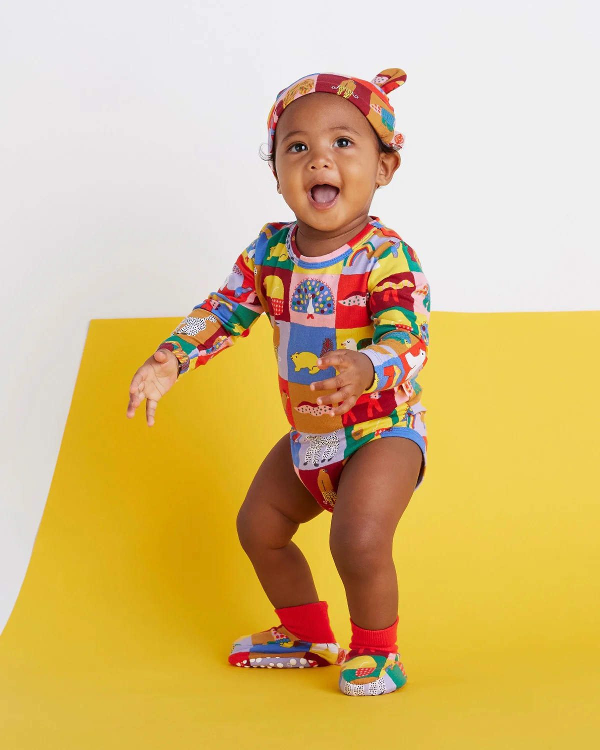 Halcyon Nights Long Sleeve Bodysuit - Look At Our Tails - Image 2