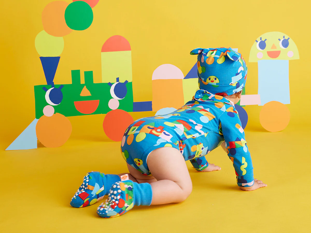 Long Sleeve Bodysuit - Rainbow Express - Image 4