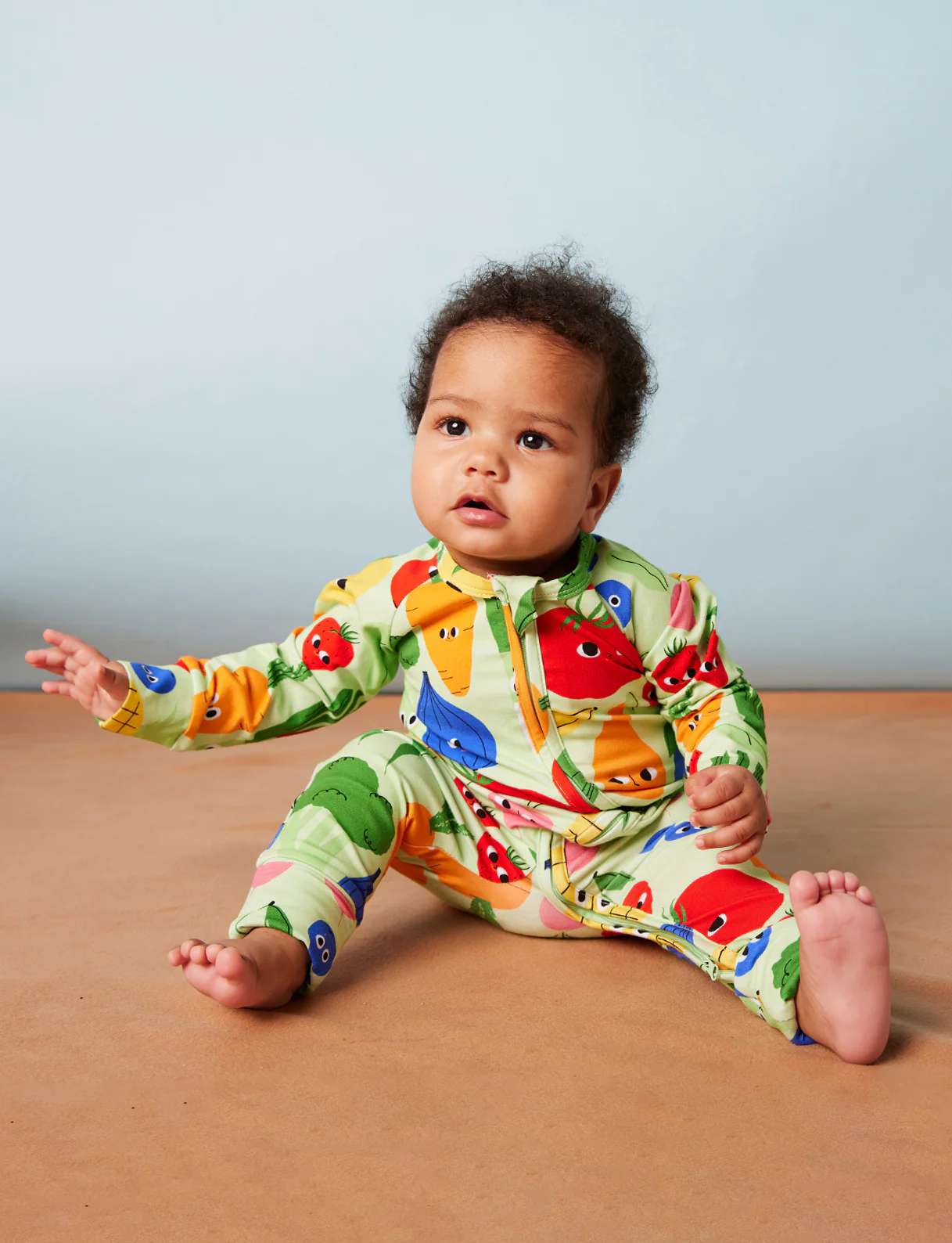 Long Sleeve Zipsuit - Happy Harvest - Image 2
