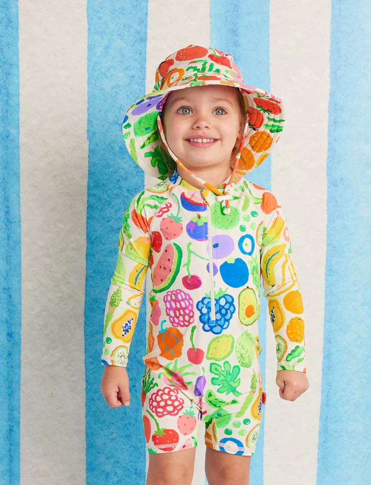 Long Sleeve Rash Suit Eat The Rainbow - Image 3