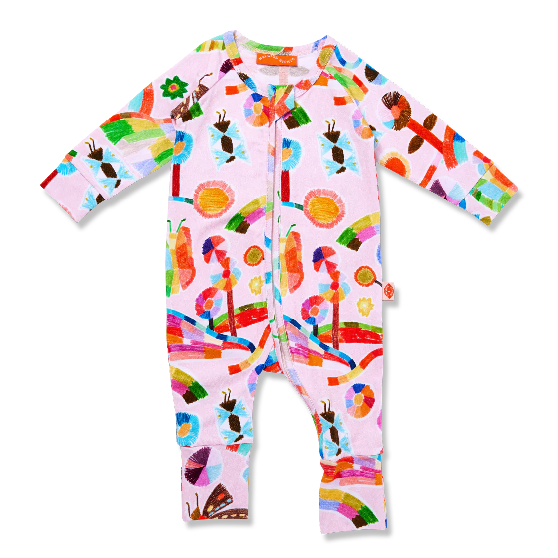 Halcyon Nights Magic Meadow Long Sleeve Zipsuit