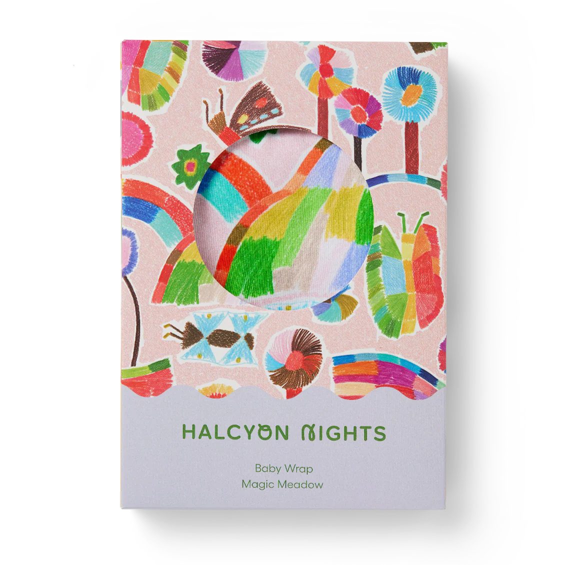 Halcyon Nights Magic Meadows Baby Wrap