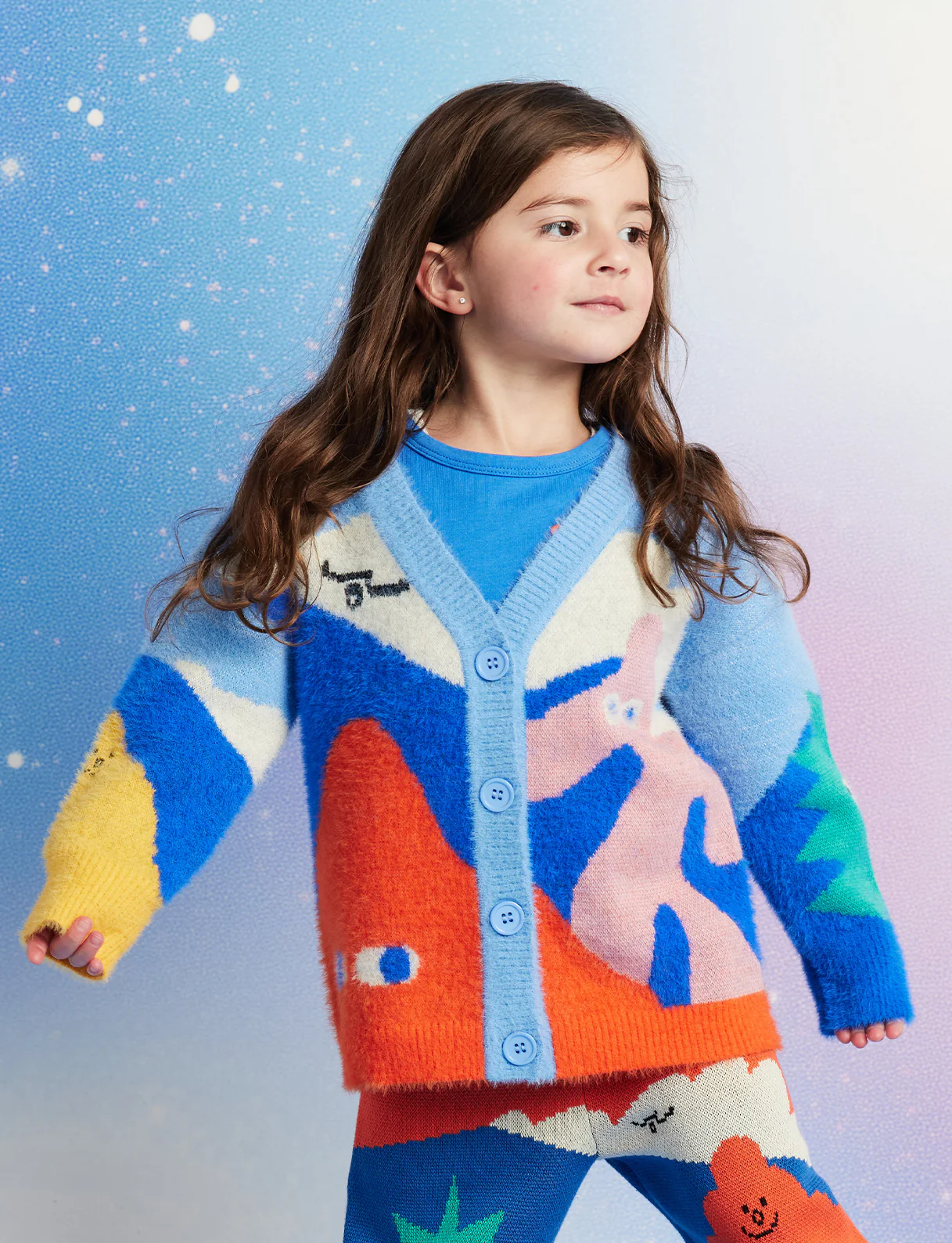 Mount Wiggly Knit Cardigan - Image 2
