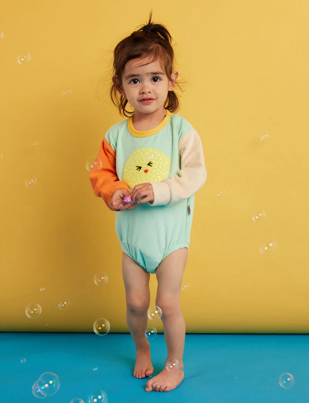 Peel Party Terry Long Sleeve Bodysuit - Image 4