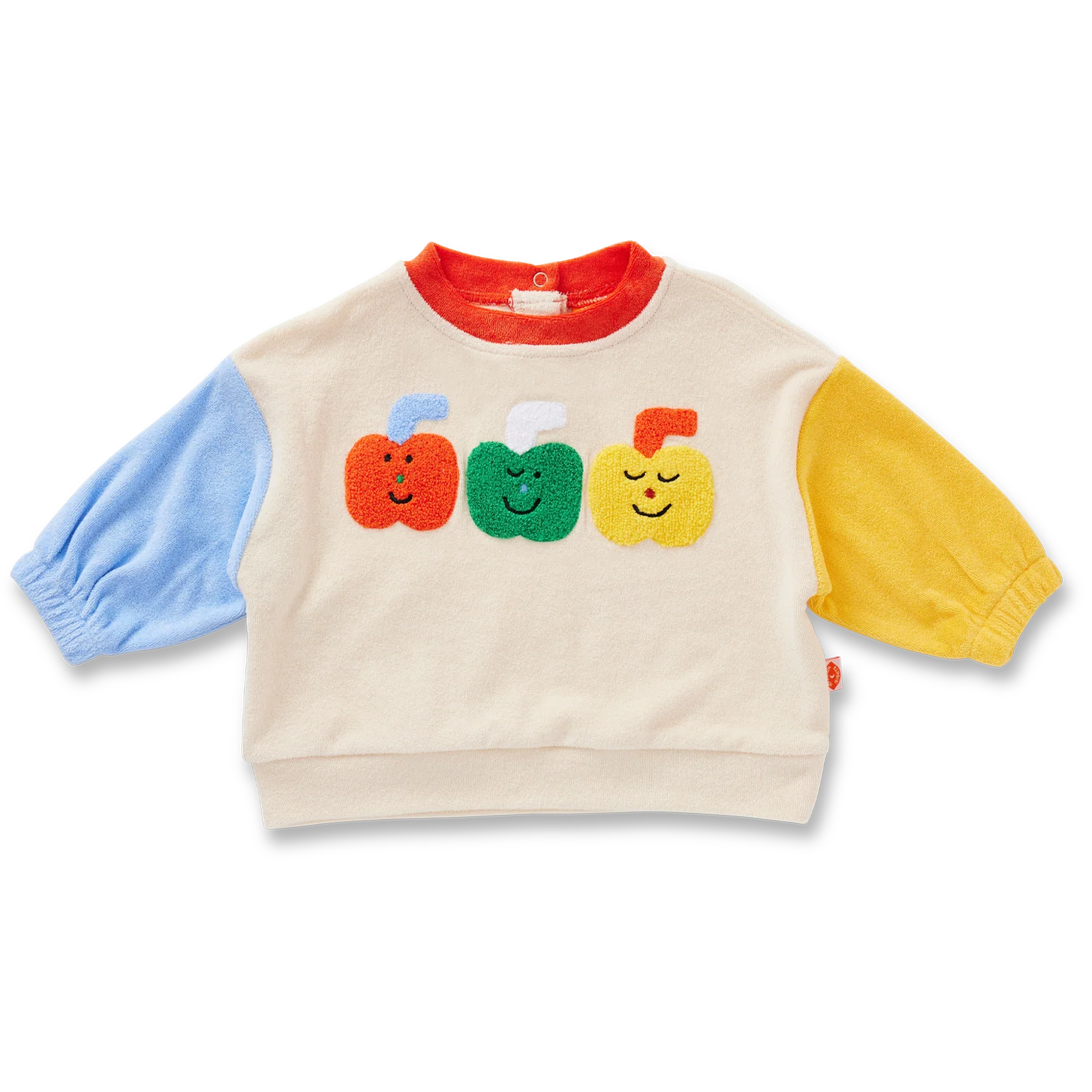 Pocket Patch Terry Sweater