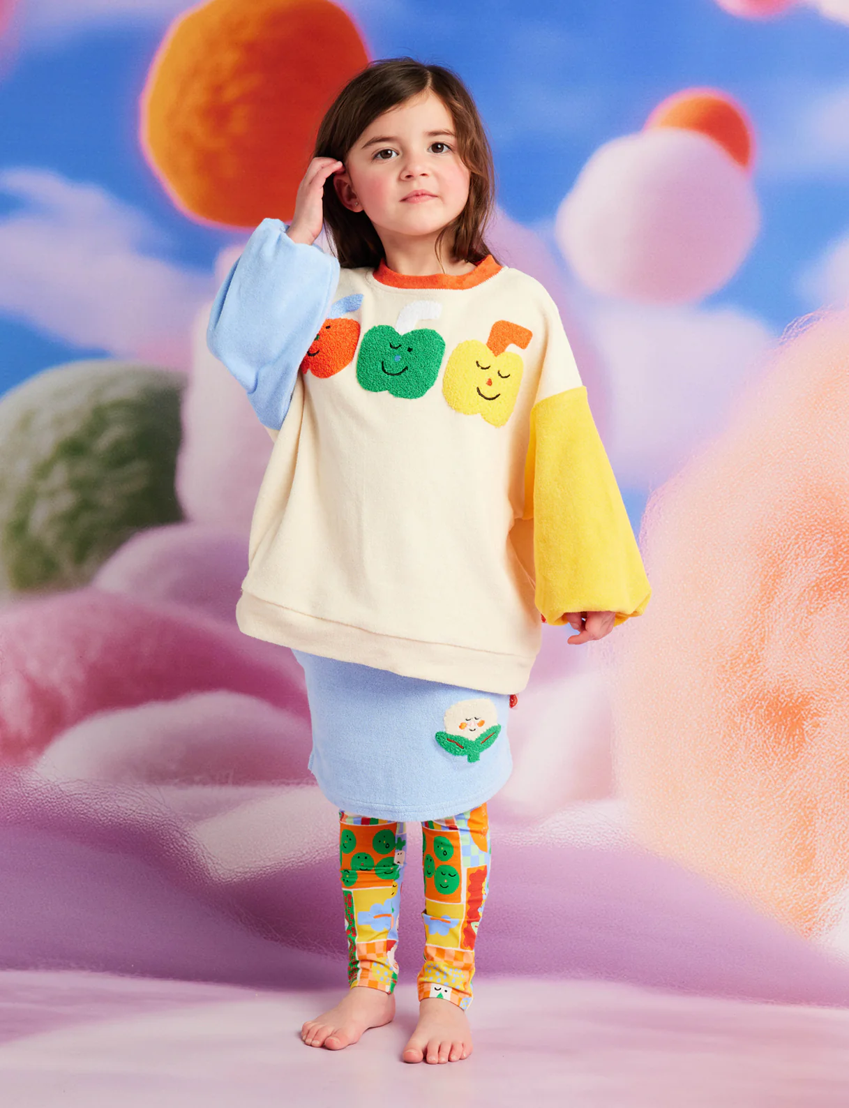 Pocket Patch Terry Sweater - Image 2