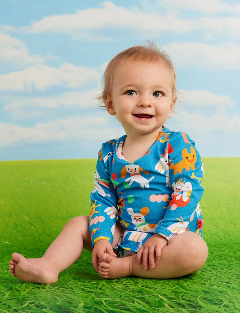 Puppy Park Long Sleeve Bodysuit - Image 3